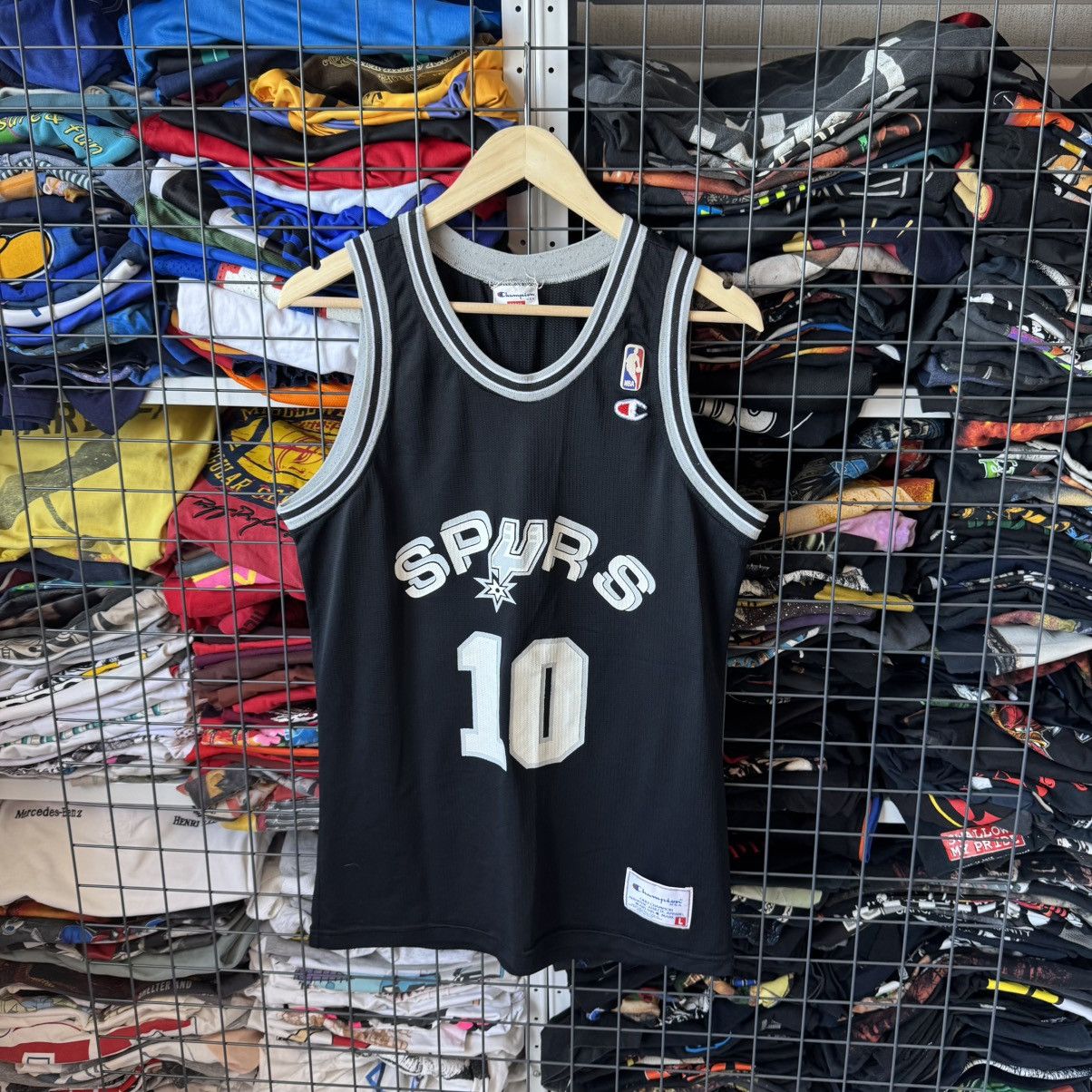 Champion Champion 1993-95 San Antonio Spurs Rodman #10 Jersey Size US L / EU 52-54 / 3 - 1 Thumbnail