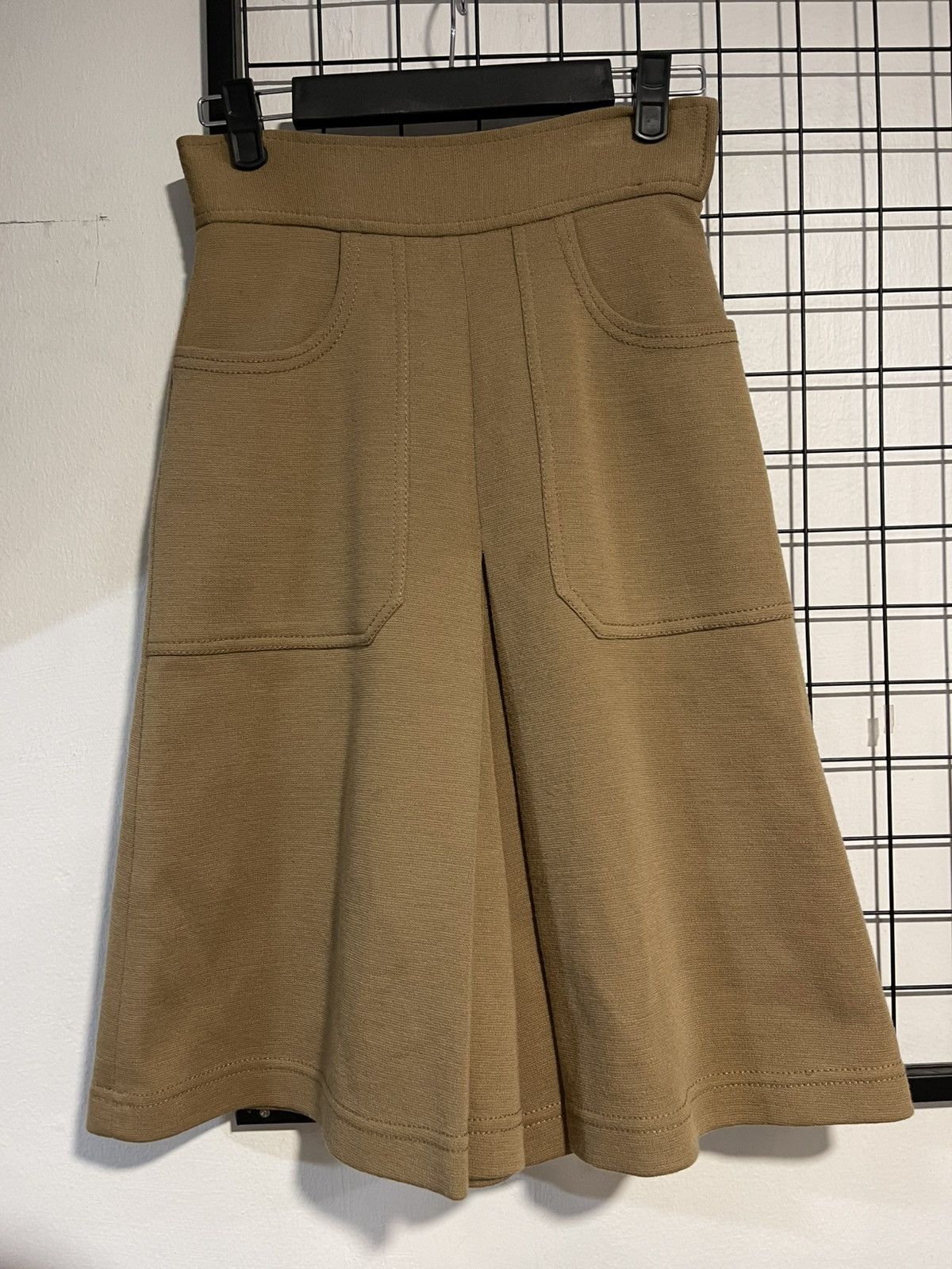 Miu Miu RARE MIU MIU WOOL DEFORMATION DESIGN WIDE HALF Size 26" / US 2 / IT 38 - 1 Thumbnail