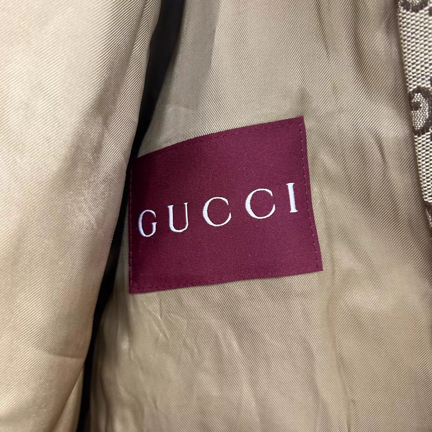 Gucci Gucci New with Tags Canvas GG Pilot Jacket 46 Size US S / EU 44-46 / 1 - 3 Thumbnail