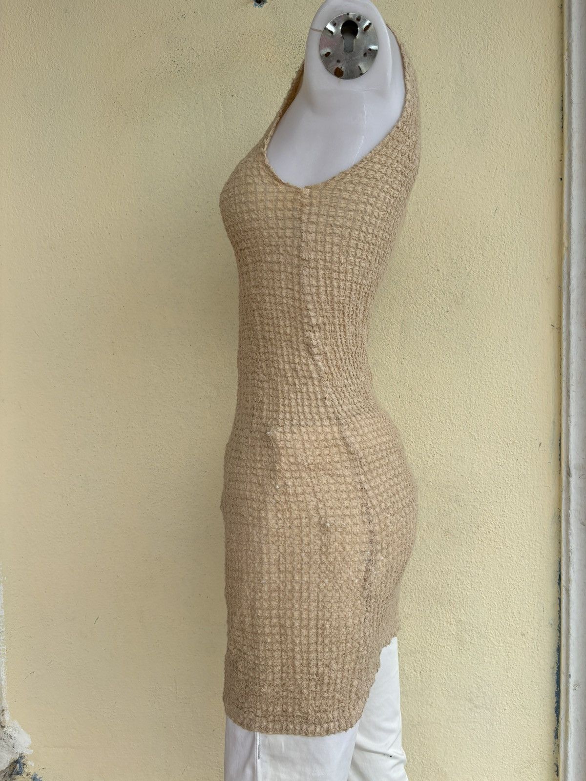 Issey Miyake Plantation Strechable Pleated Bodycon Tank Top Size M / US 6-8 / IT 42-44 - 6 Thumbnail