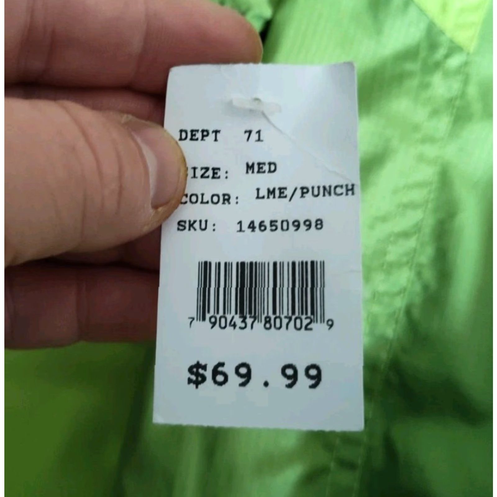 Free Country Free Country Athletx Series Jacket Womens Size M Windbreaker Lime Coat NWT Size M / US 6-8 / IT 42-44 - 2 Thumbnail