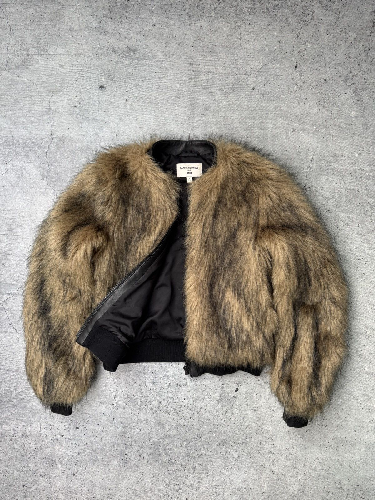 If Six Was Nine If Six Was Nine Uniqlo Japanese Brend Fur Faux Jacket Size S / US 4 / IT 40 - 2 Thumbnail