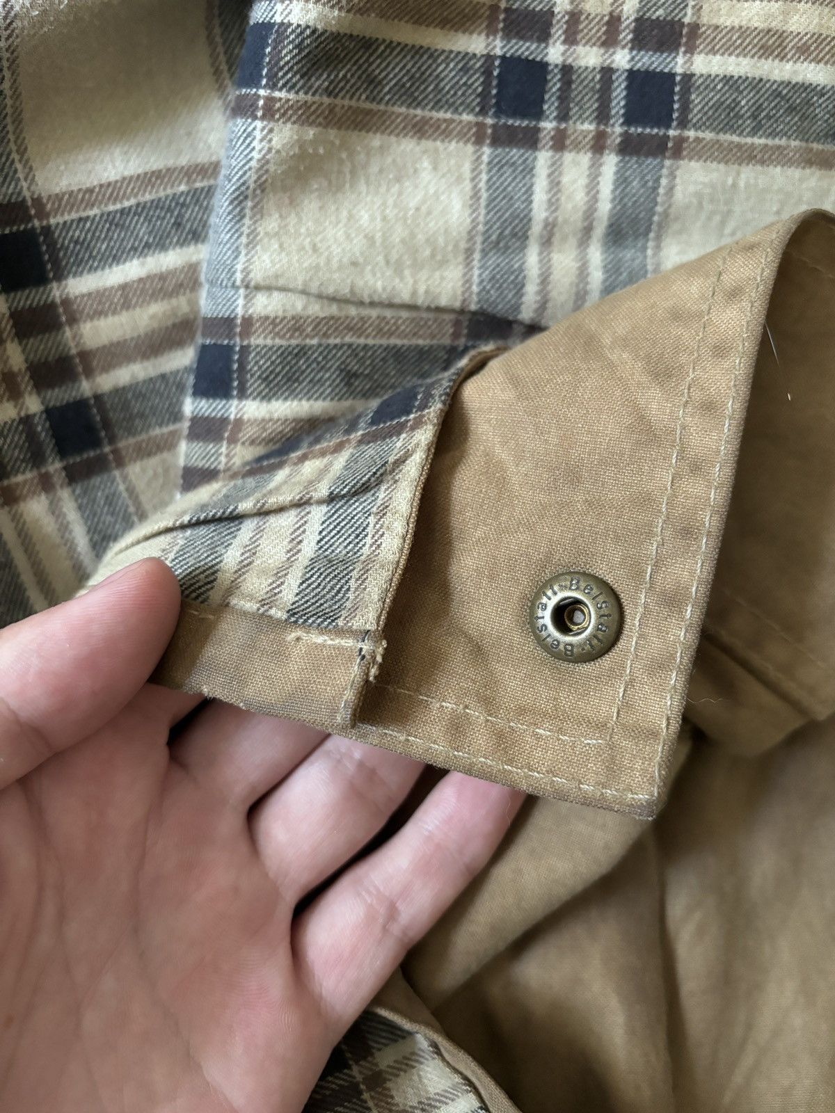 Belstaff × Vintage Belstaff jacket Vintage Gold Label Wax parka Size US XXL / EU 58 / 5 - 13 Thumbnail