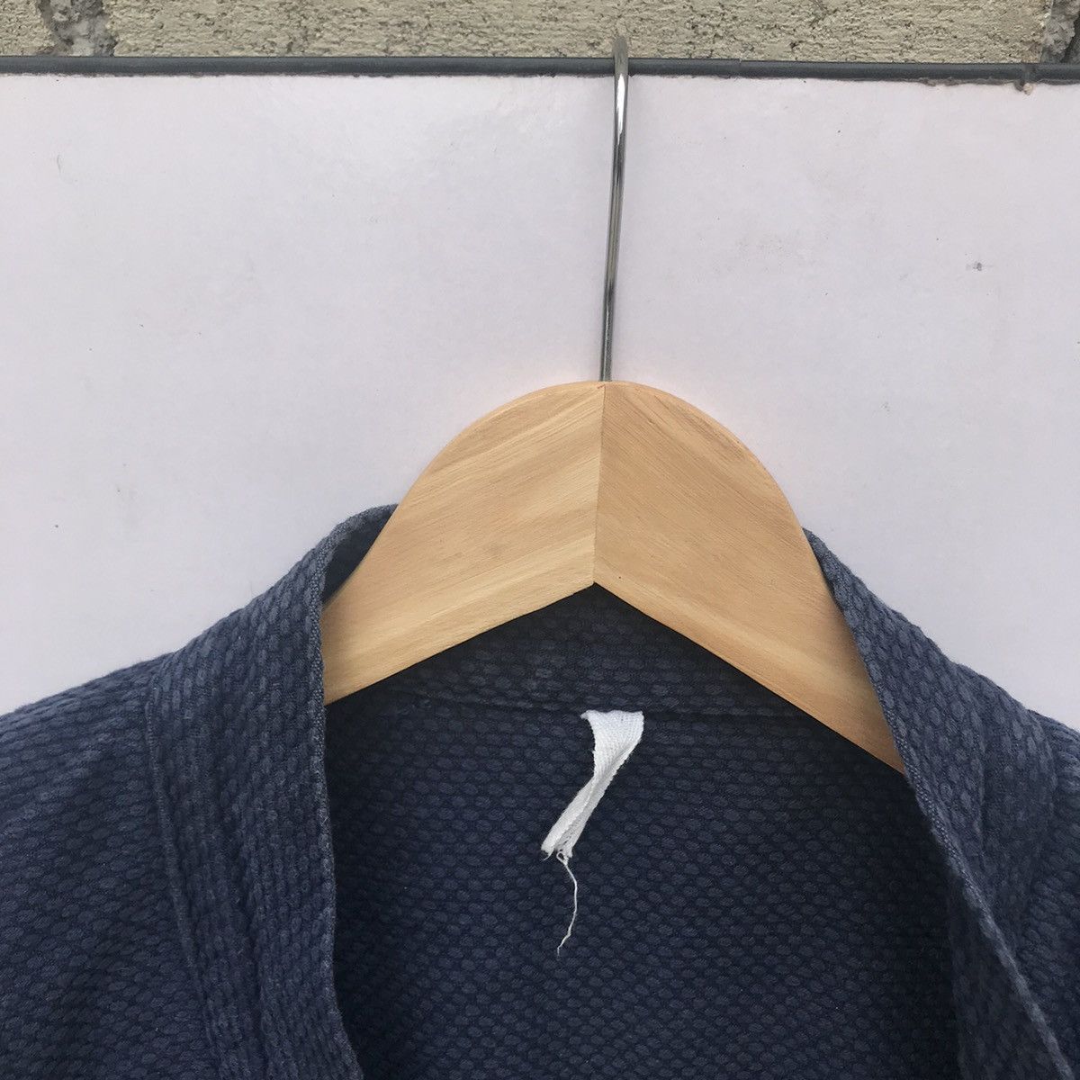 Vintage Vintage Kimono Blue Indigo Sashiko Style Size US L / EU 52-54 / 3 - 10 Thumbnail