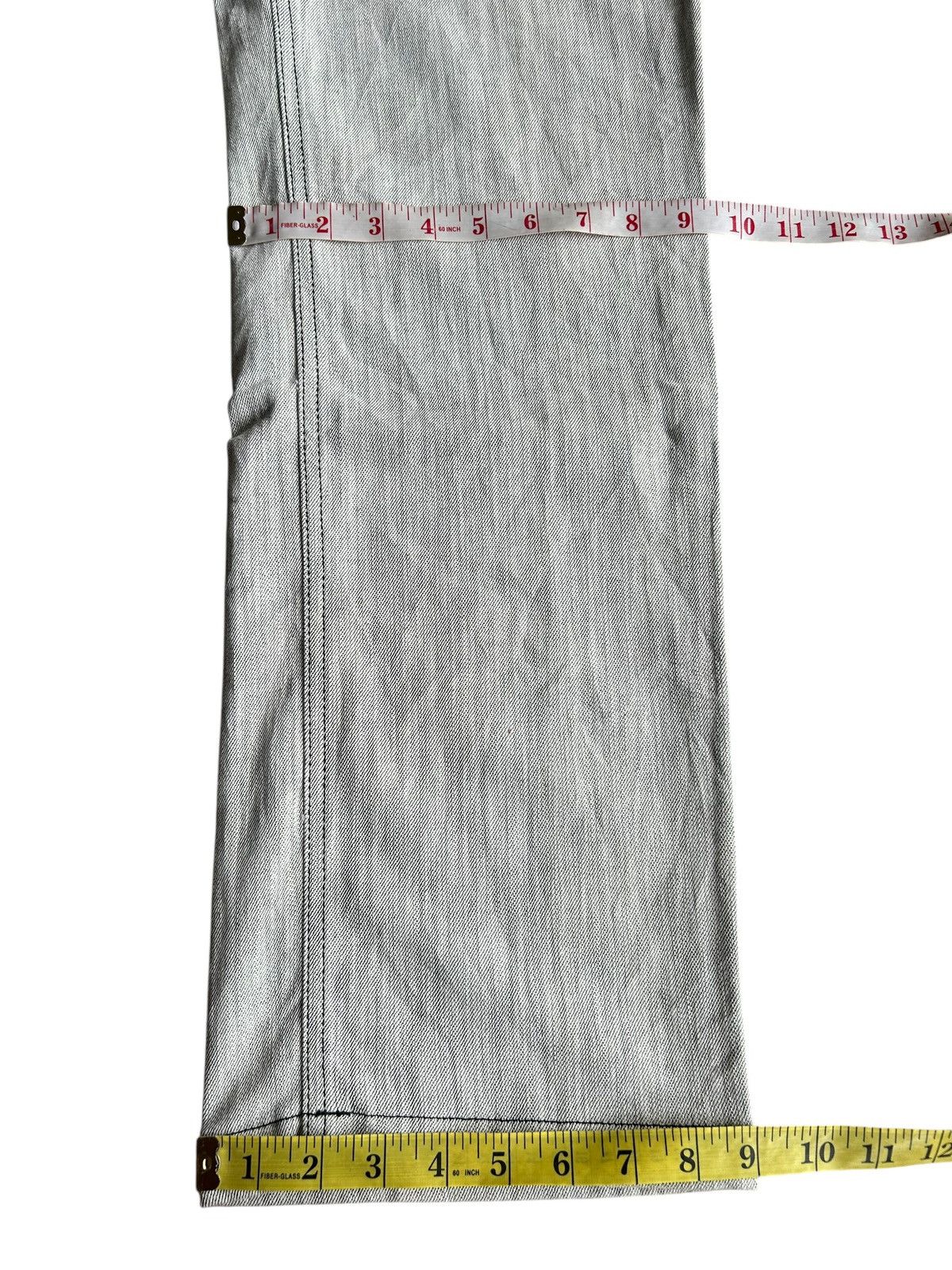 If Six Was Nine × Jean Charles De Castelbajac × Le Grande Bleu (L.G.B.) CASTELBAJAC MADE IN JAPAN DENIM JEANS Size US 36 / EU 52 - 15 Thumbnail