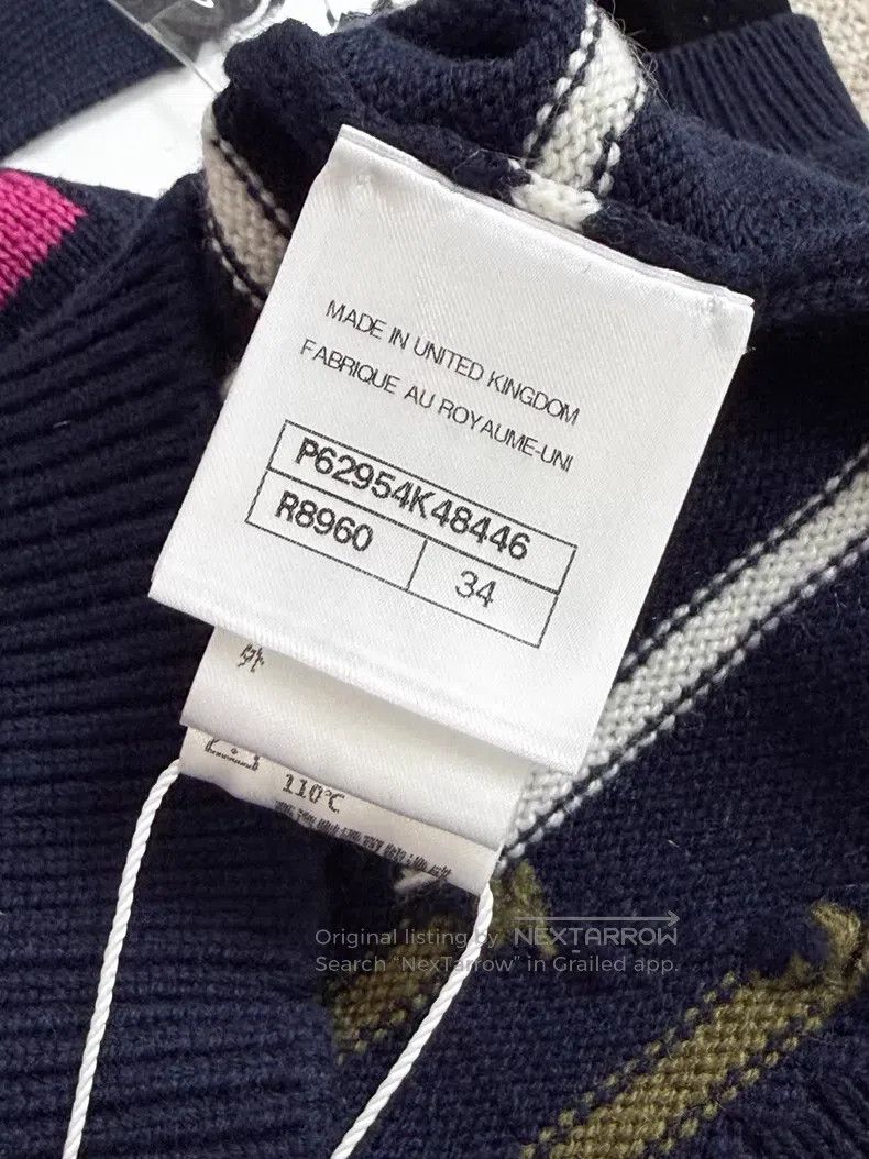 Chanel Chanel Colorful striped long-sleeved knitted cardigan coat Size XXS / US 00 / IT 34 - 6 Thumbnail