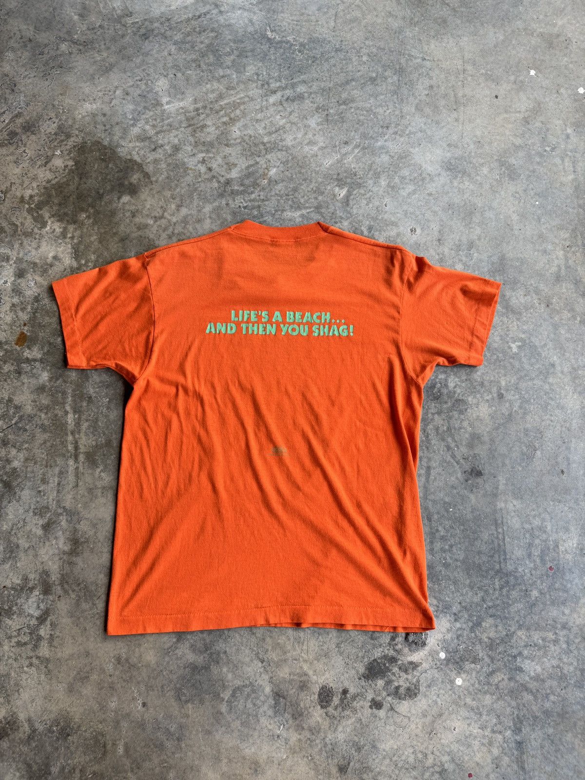 Band Tees × Vintage *RARE* VINTAGE SHAG THE MOVIE 80s T-SHIRT PROMO FILM Size US XL / EU 56 / 4 - 7 Thumbnail