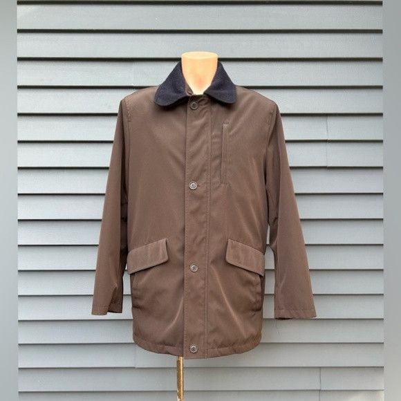 Daniel Hechter Daniel Hechter Paris Mens Brown Wool Lined Field Jacket~M~ Size US M / EU 48-50 / 2 - 1 Thumbnail