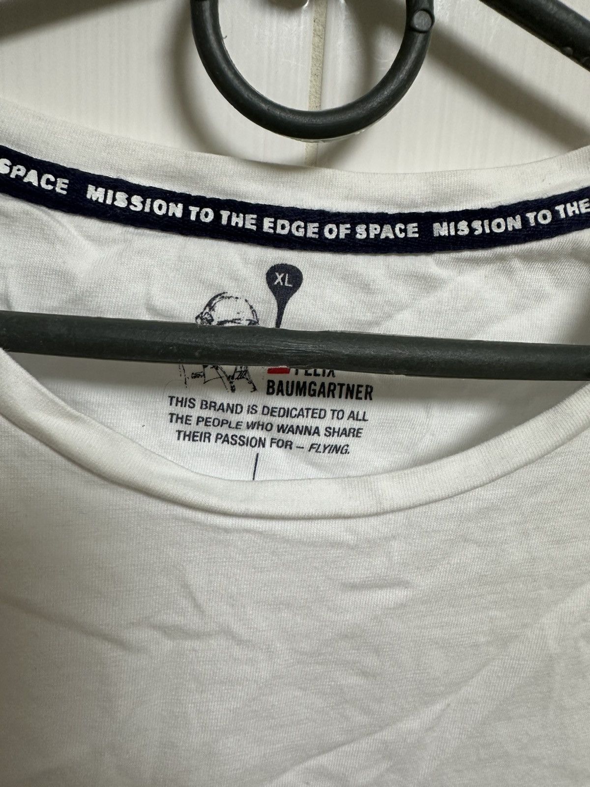 NASA × Red Bull × Vintage rare Red Bull Zenith Felix Baumgartner Stratos Jump Shirt Size US XL / EU 56 / 4 - 3 Thumbnail