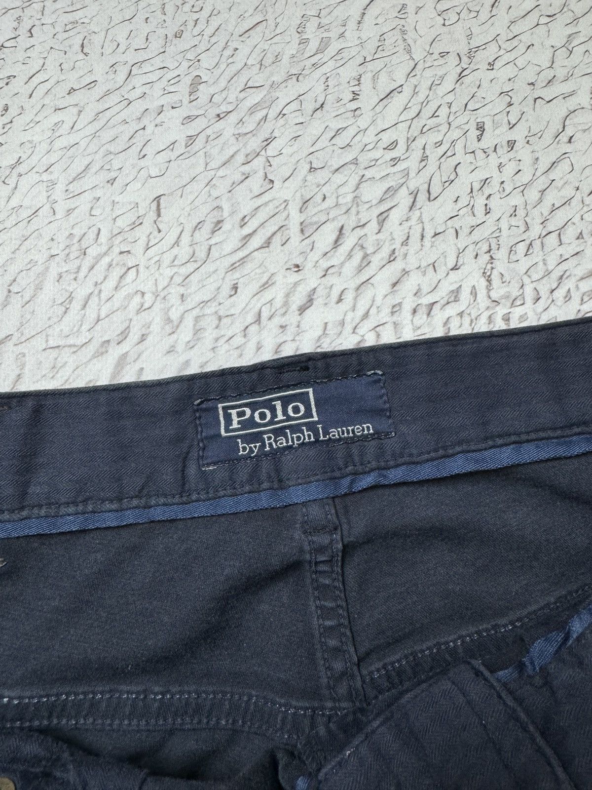 Polo Ralph Lauren Polo Ralph Lauren navy blue vintage slim chino pants Size US 34 / EU 50 - 8 Thumbnail