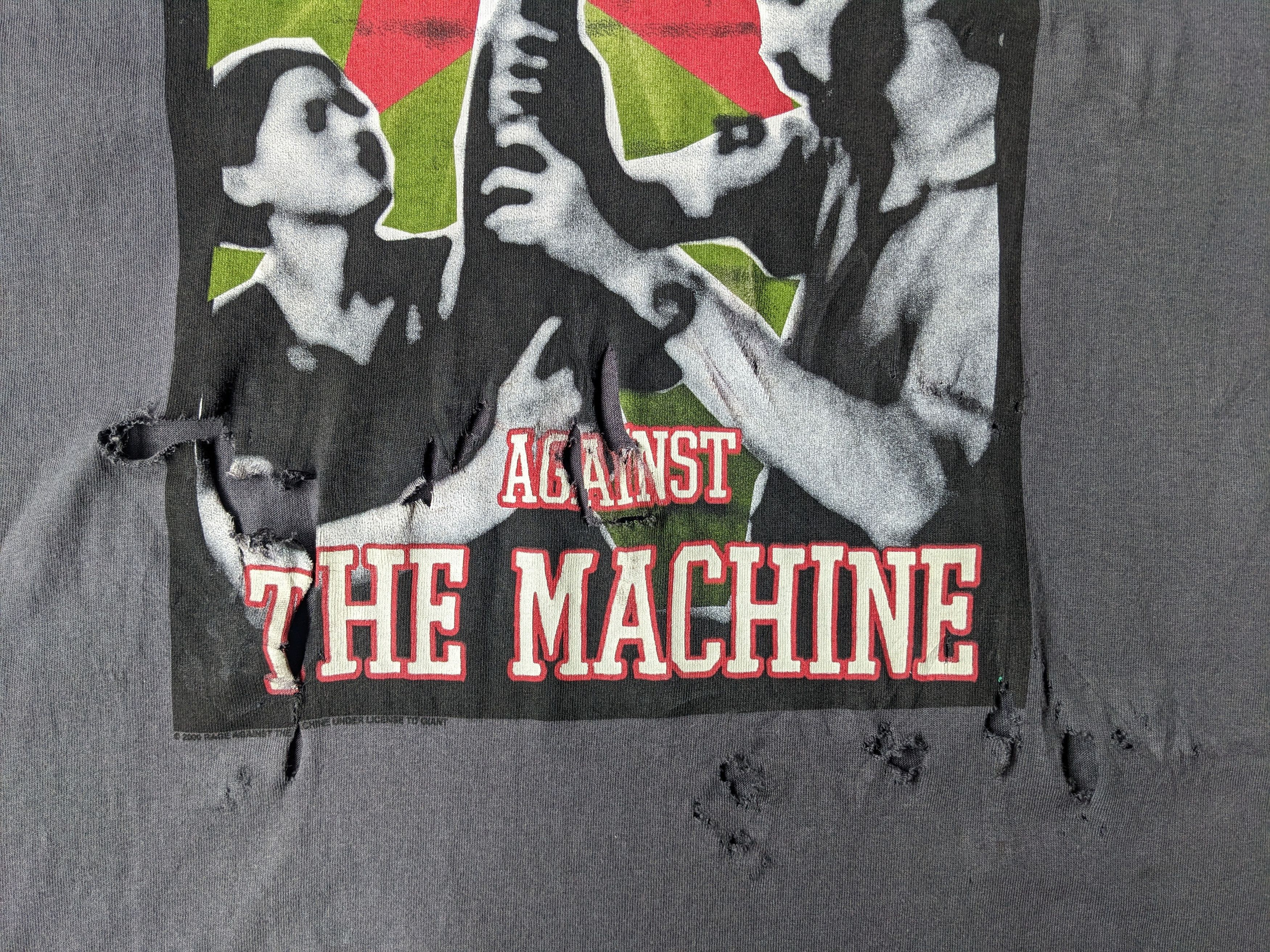 Rage Against The Machine Vintage 2000 Rage Againt The Machine distressed shirt Size US M / EU 48-50 / 2 - 5 Thumbnail