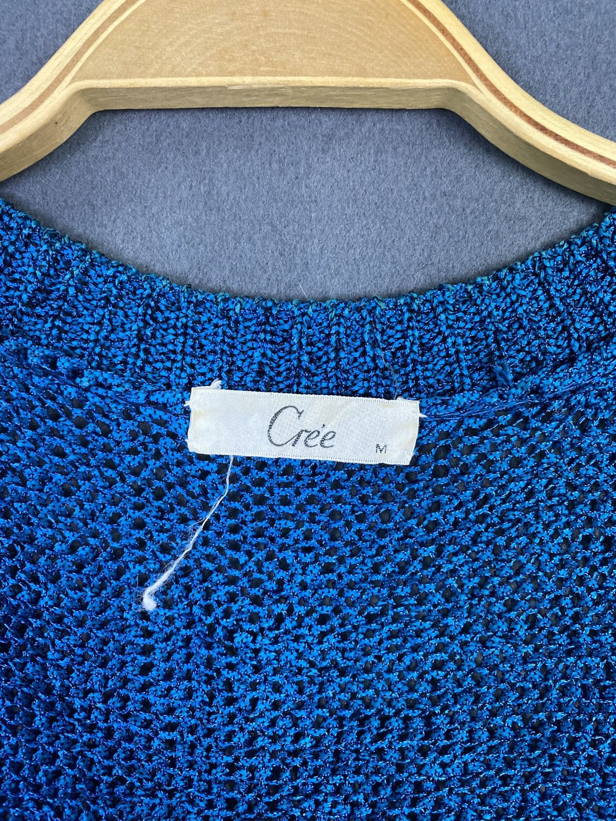 Aran Isles Knitwear × Vintage Vintage Cree Knitted Cardigan Size M / US 6-8 / IT 42-44 - 8 Thumbnail