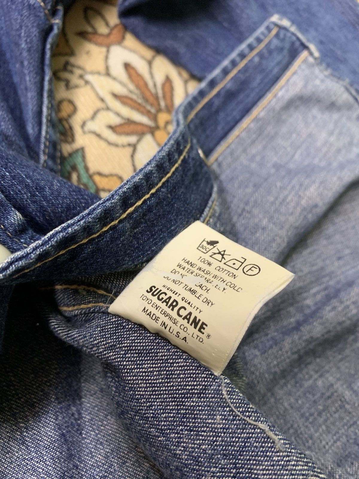 Sugar Cane VINTAGE SUGAR CANE TOYO ENTERPRISE DENIM SHIRTS Size US M / EU 48-50 / 2 - 16 Thumbnail