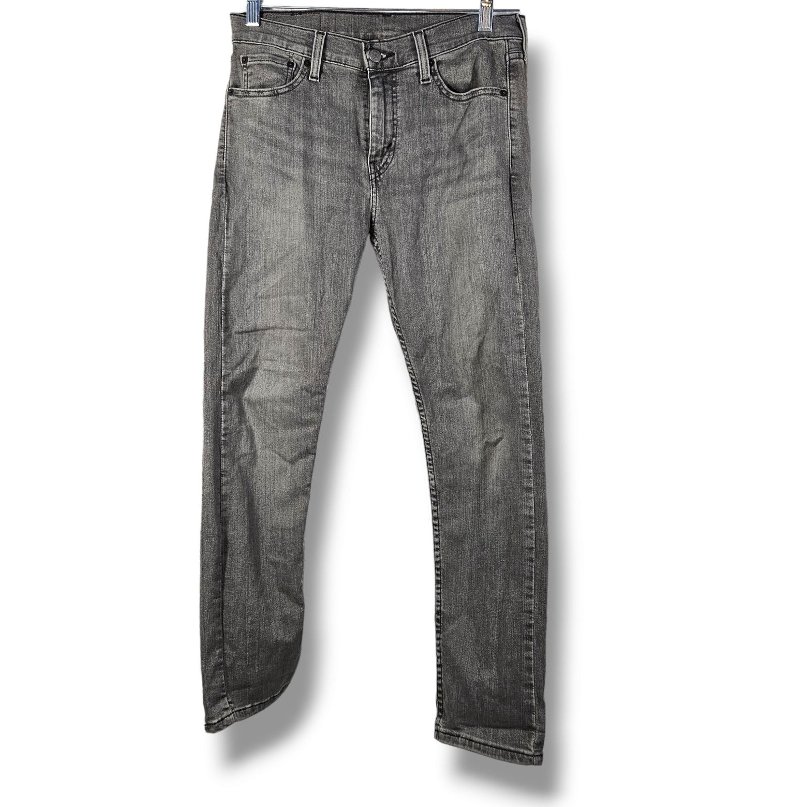 Levi's EUC Levi's 510 Skinny Flex Stretch Fit Jeans Sz. 30x28 Black Size US 30 / EU 46 - 3 Thumbnail