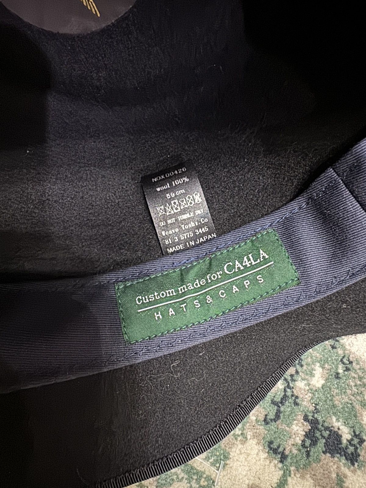 CA4LA KNOX X CA4LA WOOL FEDORA HAT SIZE 59 Size ONE SIZE - 5 Thumbnail