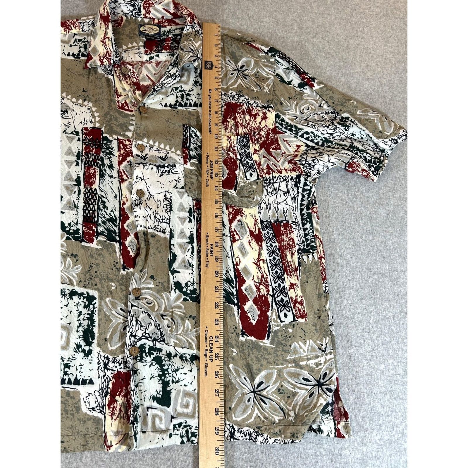 Tommy Bahama Tommy Bahama Shirt Mens Large Rayon Hawaiian Camp Button AOP Print Aloha Vintage Size US L / EU 52-54 / 3 - 7 Thumbnail