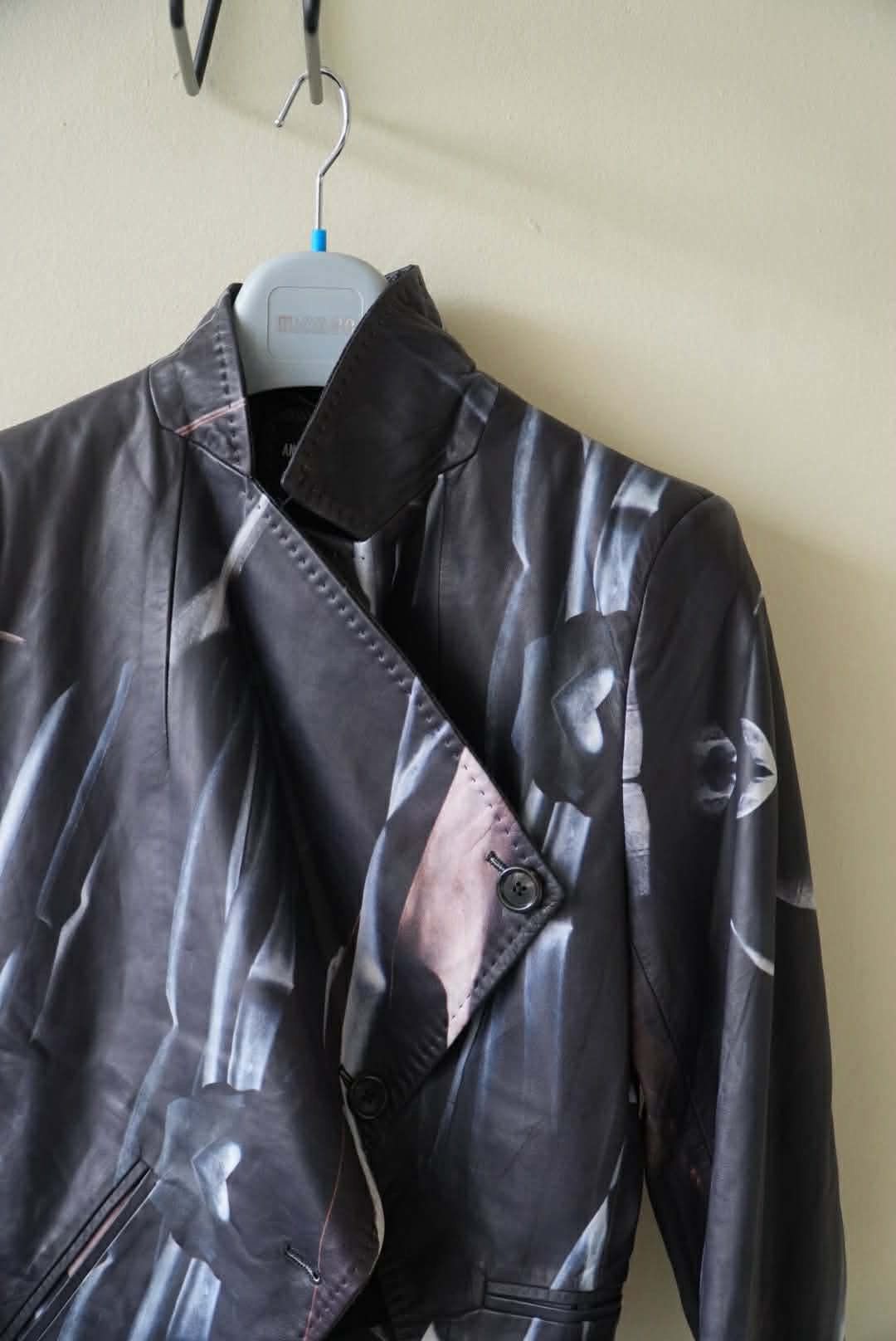 Ann Demeulemeester FW16 Ann Demeulemeester asymmetrical style leather jacket Size XS / US 0-2 / IT 36-38 - 10 Thumbnail