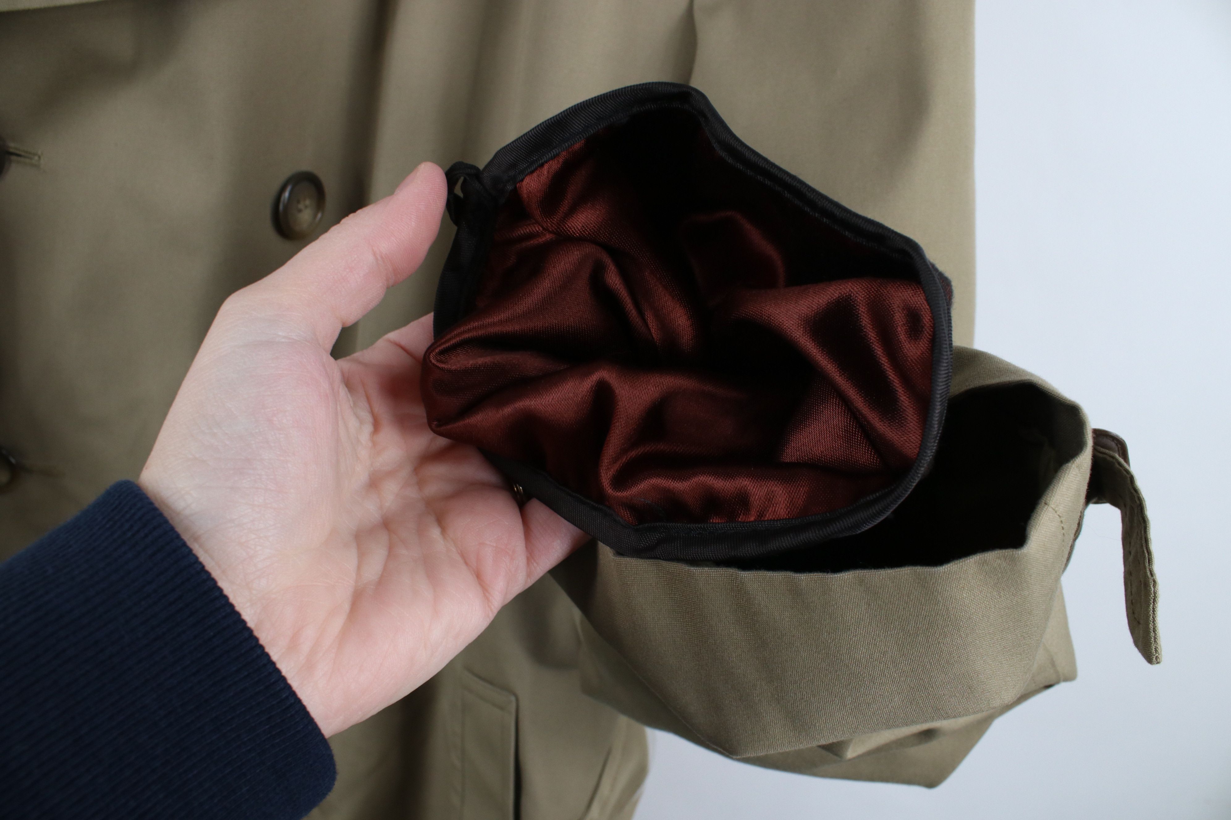 Vintage Vintage 70s Streetwear Belted Trench Coat Rain Jacket USA Size US XXL / EU 58 / 5 - 8 Thumbnail