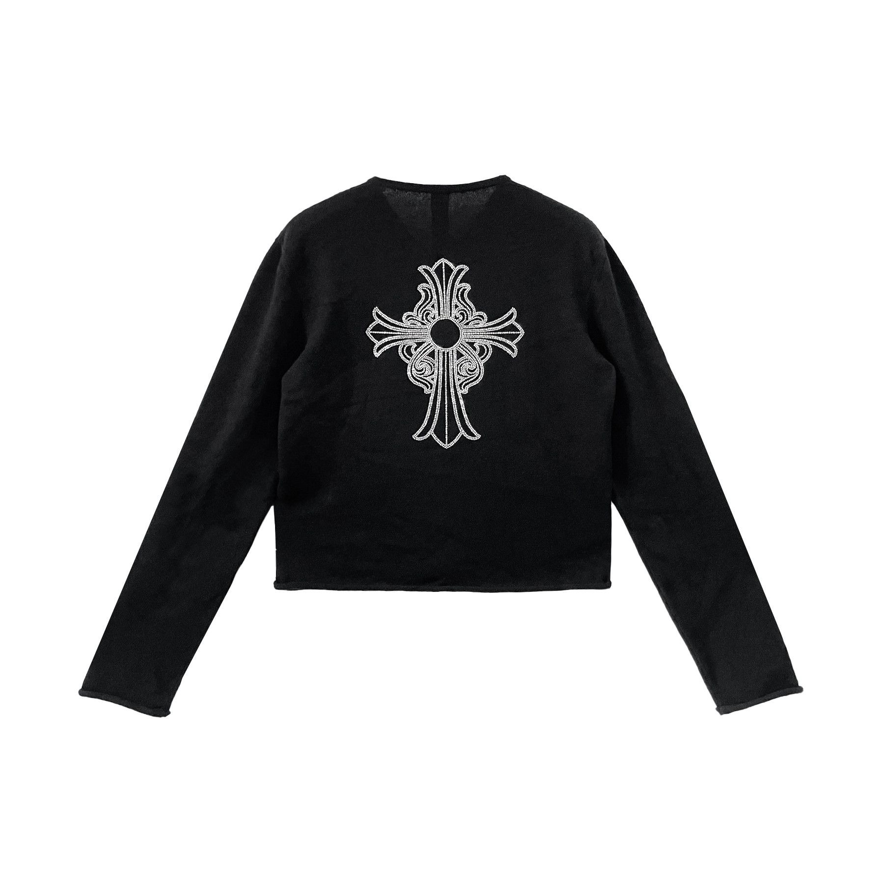 Chrome Hearts Chrome Hearts Vine Cross Crystal Cashmere Sweater Size M / US 6-8 / IT 42-44 - 1 Thumbnail