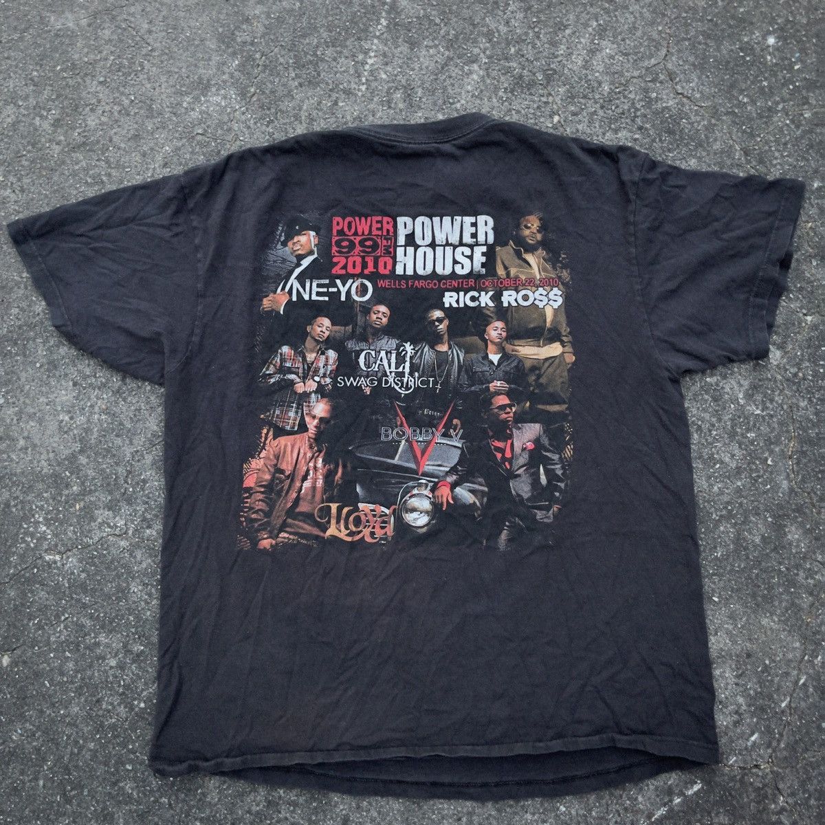 Band Tees × Rap Tees × Vintage Vintage 2010 POWER 99 FM POWERHOUSE Philly Shirt Size US XL / EU 56 / 4 - 4 Thumbnail