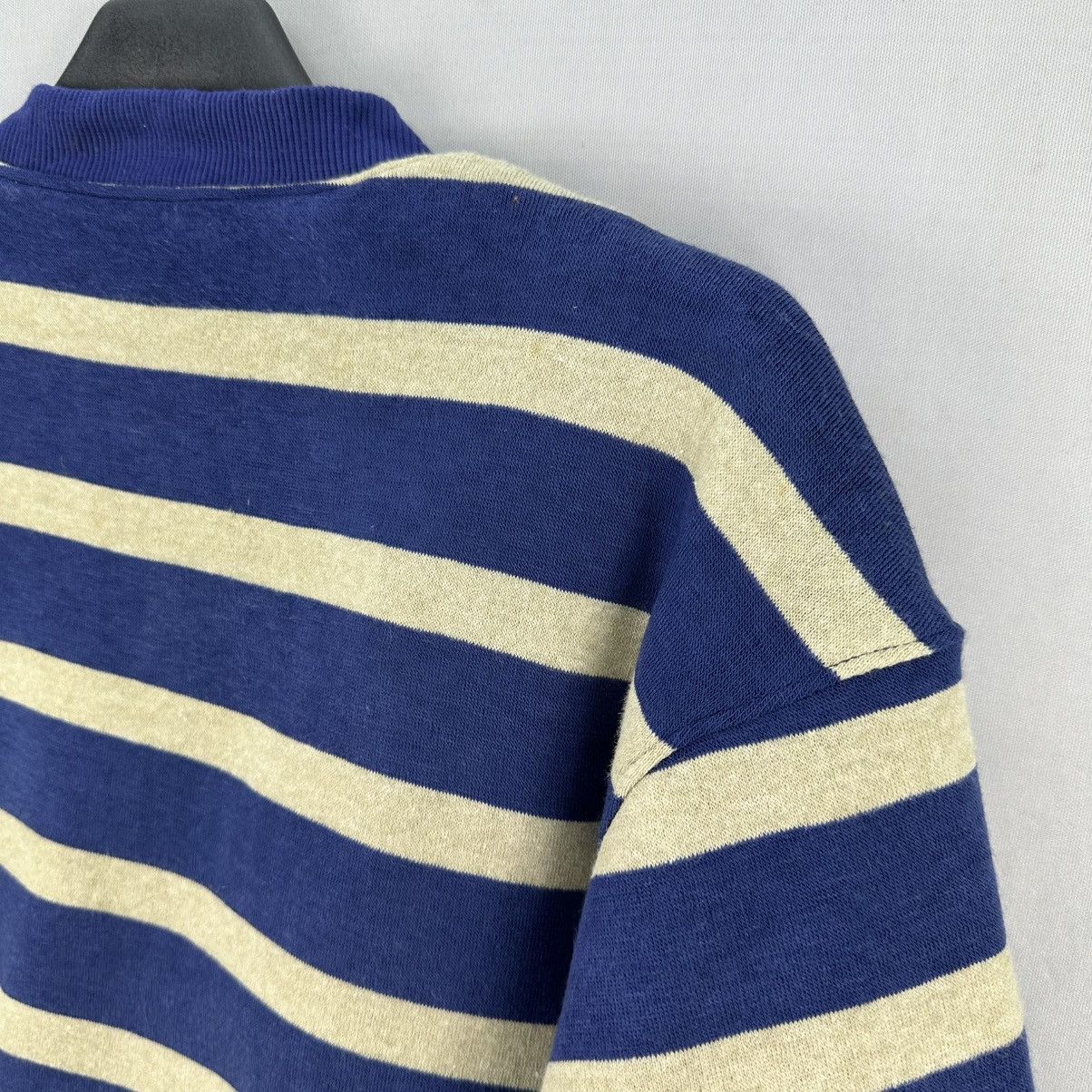 Japanese Brand × Vintage Vintage 90's Striped Cardigan Jacket by Lumead Size US L / EU 52-54 / 3 - 4 Thumbnail