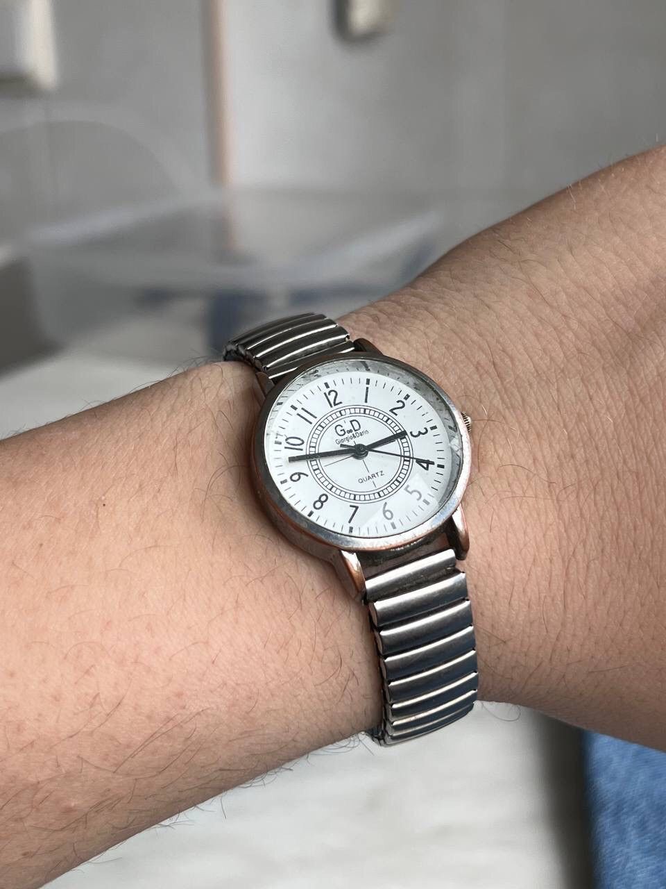 Vintage Vintage Chrome bracelet watch vintage avantgarde futuristic Size ONE SIZE - 8 Thumbnail