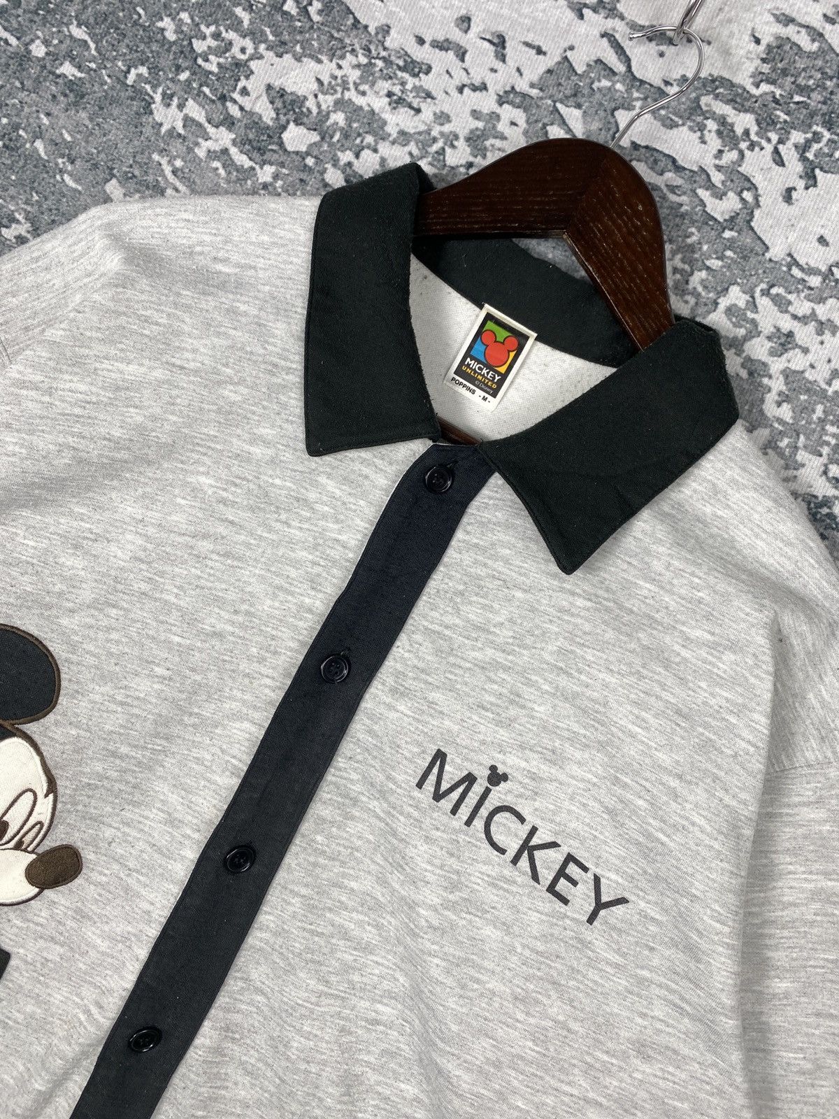 Mickey Mouse Vintage Mickey Mouse Button Sweatshirts Size US M / EU 48-50 / 2 - 2 Thumbnail