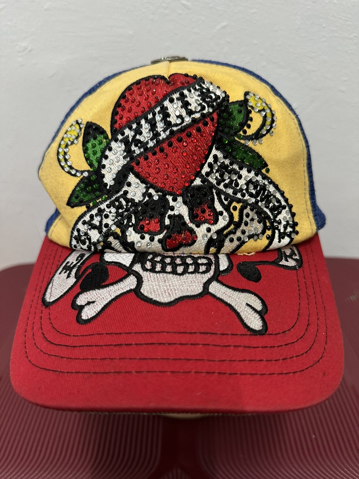 Ed Hardy Ed Hardy Cap by Christian Audigier Vintage Tattoo Size ONE SIZE - 1 Thumbnail