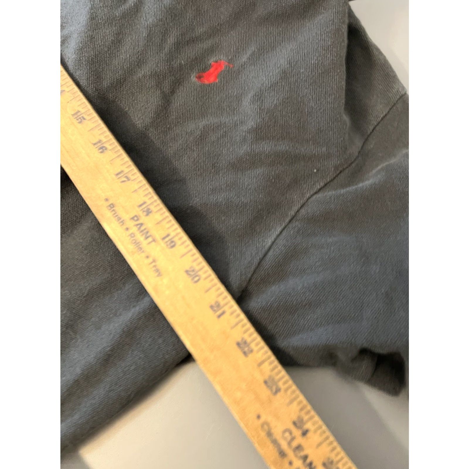 Polo Ralph Lauren Polo Ralph Lauren Polo Shirt Mens XL Vintage Dark Gray Pony Logo Solid Short Sleeve Cotton Knit Button Collared 90s Classic Size US XL / EU 56 / 4 - 5 Thumbnail