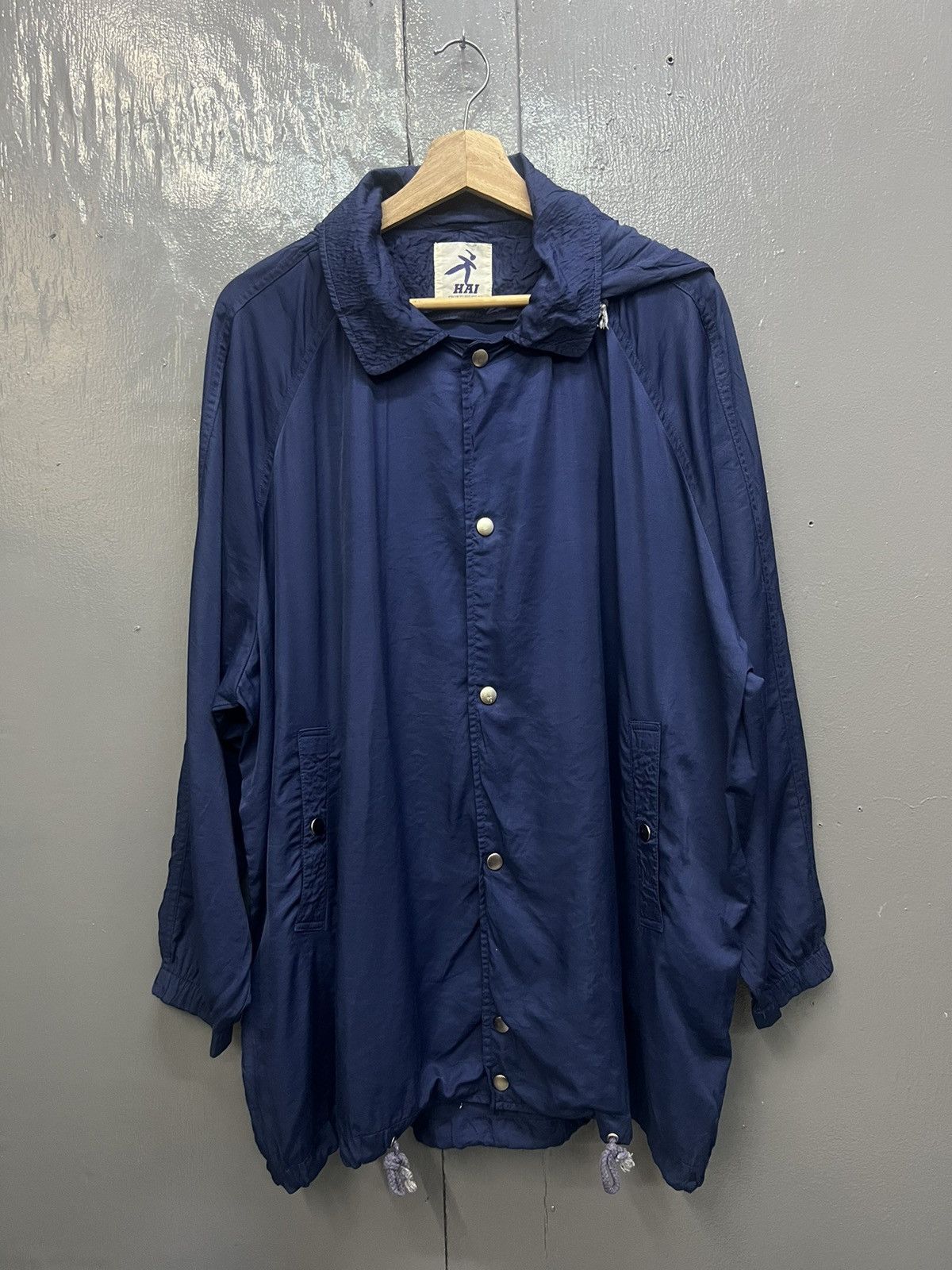 Hai Sporting Gear Hai Sporting Gear by Issey Miyake Light Jacket With Hoodie Size US XL / EU 56 / 4 - 2 Thumbnail