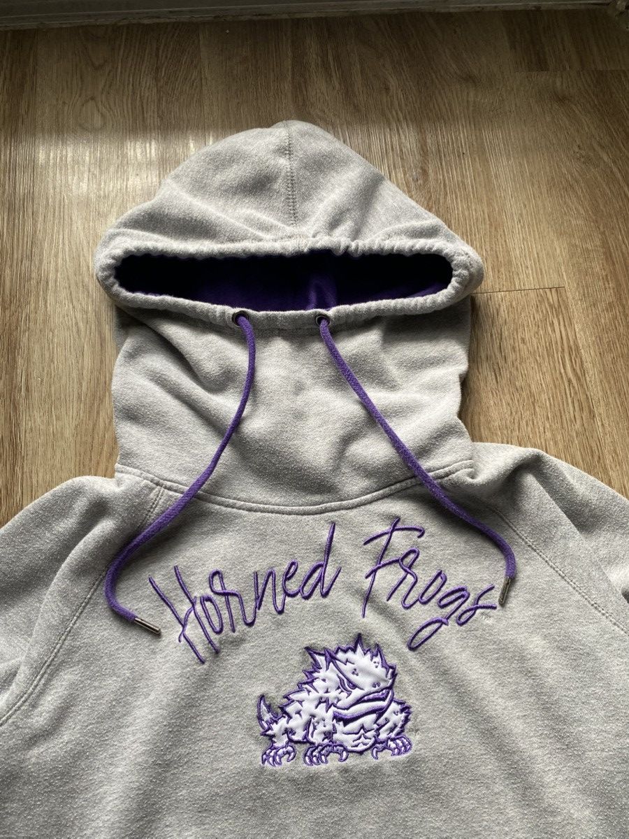NCAA Vintage TCU University Hoodie Size US S / EU 44-46 / 1 - 3 Thumbnail