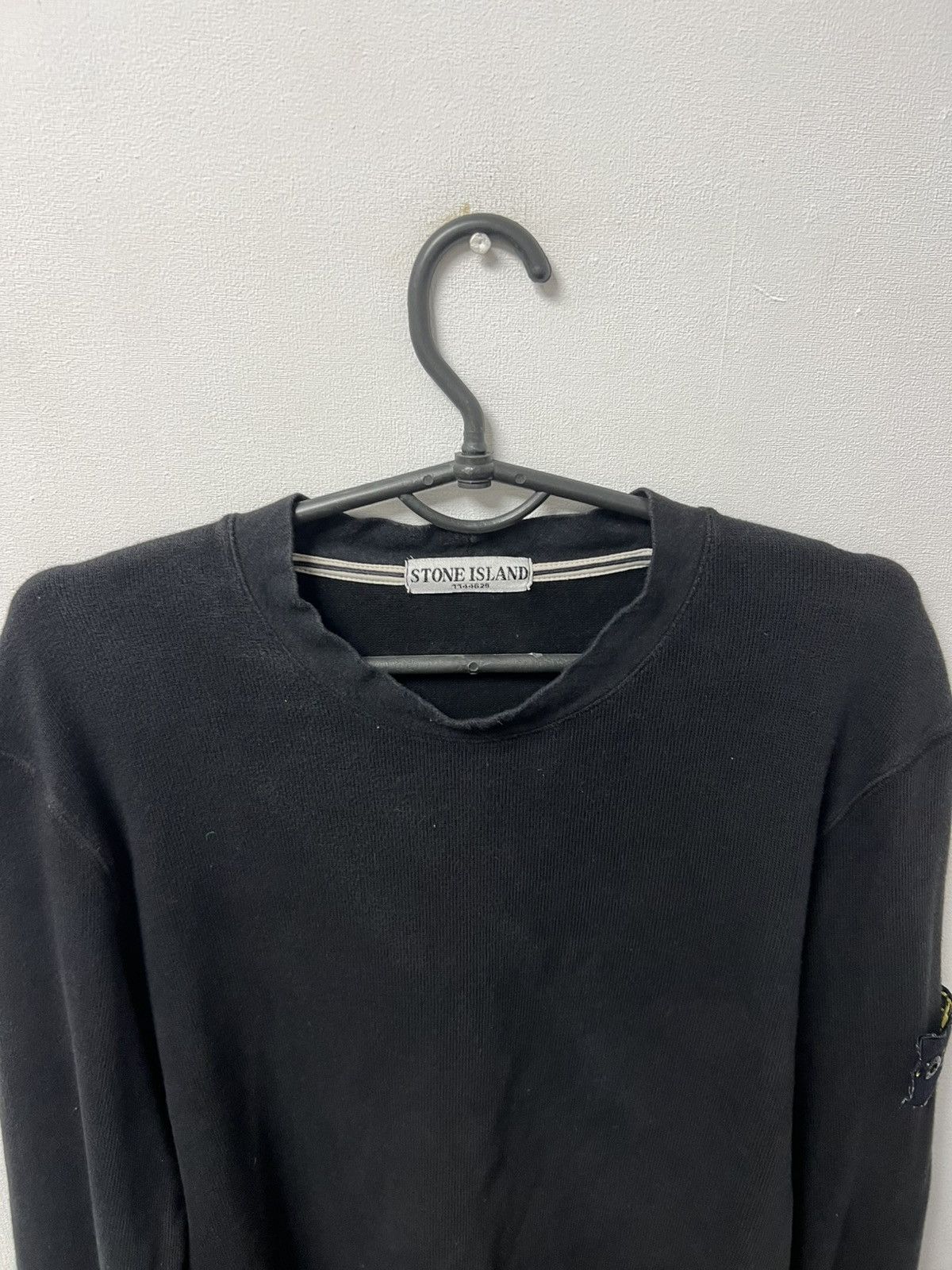 Stone Island Vintage Stone Island Black Sweater Size US L / EU 52-54 / 3 - 2 Thumbnail