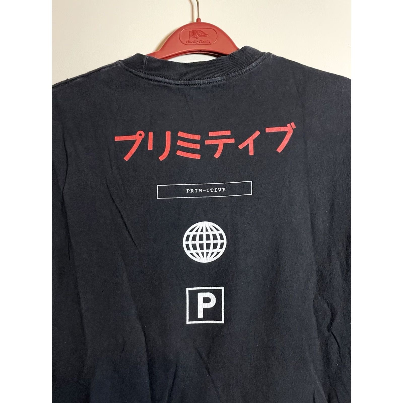 Primitive Primitive Apparel Men T-Shirt Graphic Black Large Run 2000s Cotton Crew Neck Short Sleeve Shirt Mens Size US L / EU 52-54 / 3 - 5 Thumbnail
