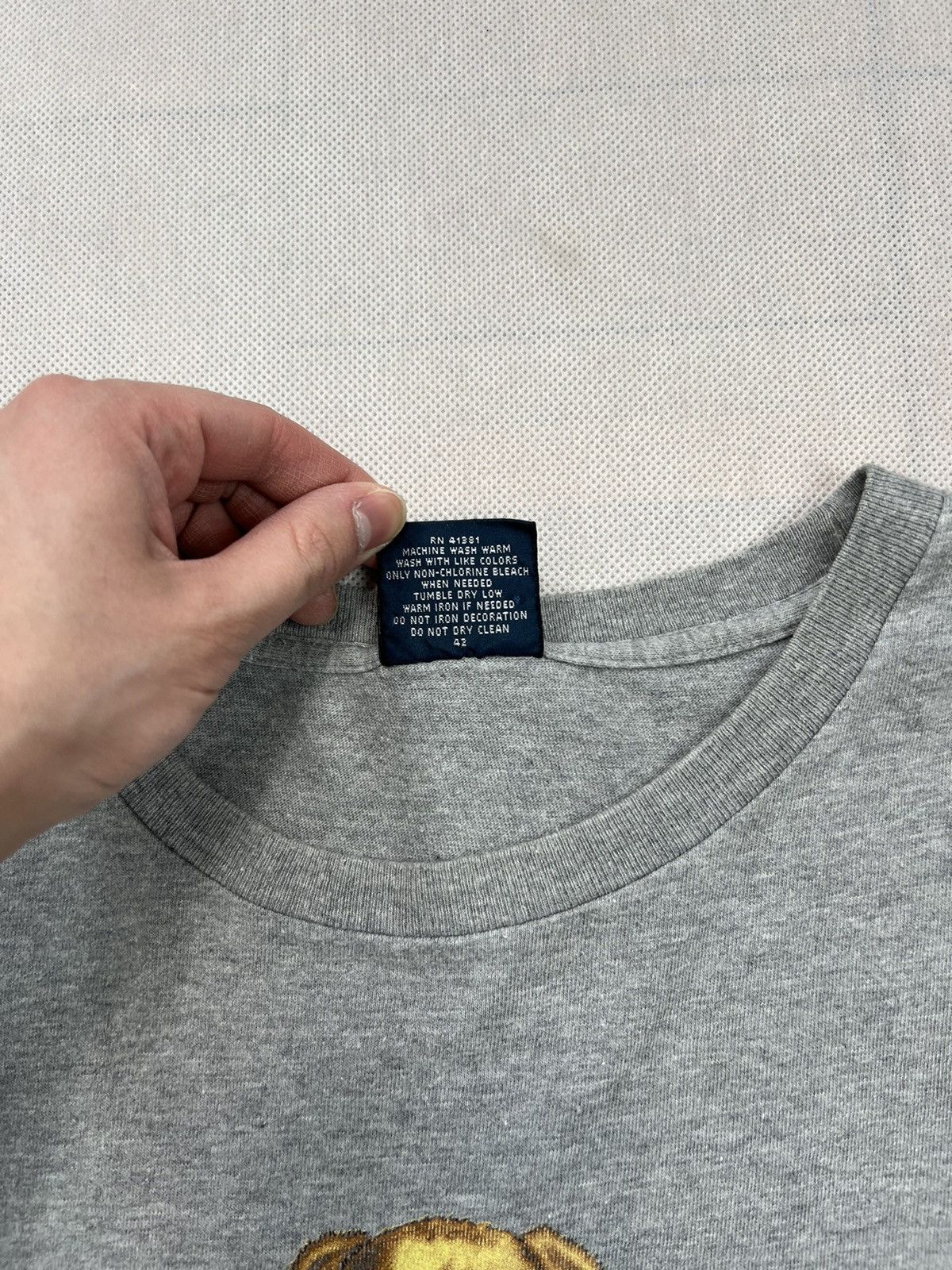 Polo Ralph Lauren Rare Tshirt Polo Ralph Lauren Bear Vintage 90’s Usa Size US M / EU 48-50 / 2 - 4 Thumbnail