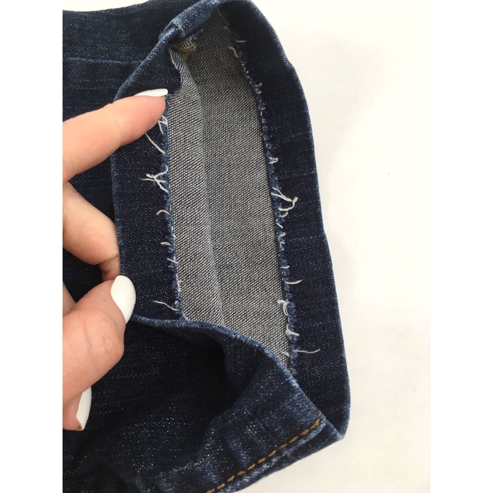 Levi's Levi's 512 Jeans Women Slim Bootcut 29x28 Color Blue Size 29x28 Regular Size 29" - 4 Thumbnail