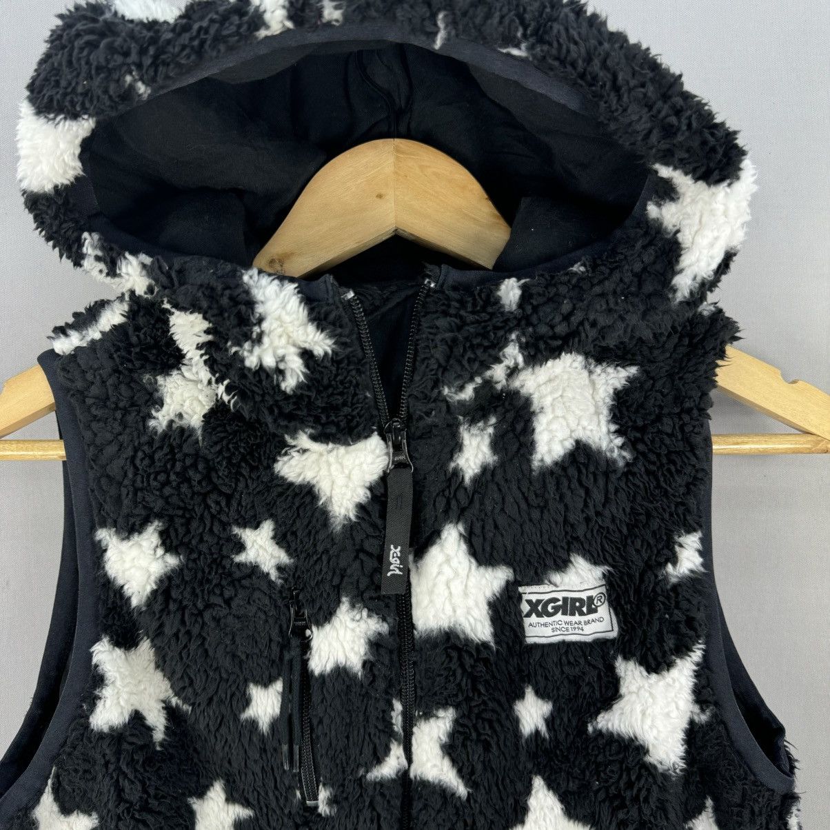 X-Girl Mountaineering x X-Girl Star Fleece Vest Size S / US 4 / IT 40 - 7 Thumbnail