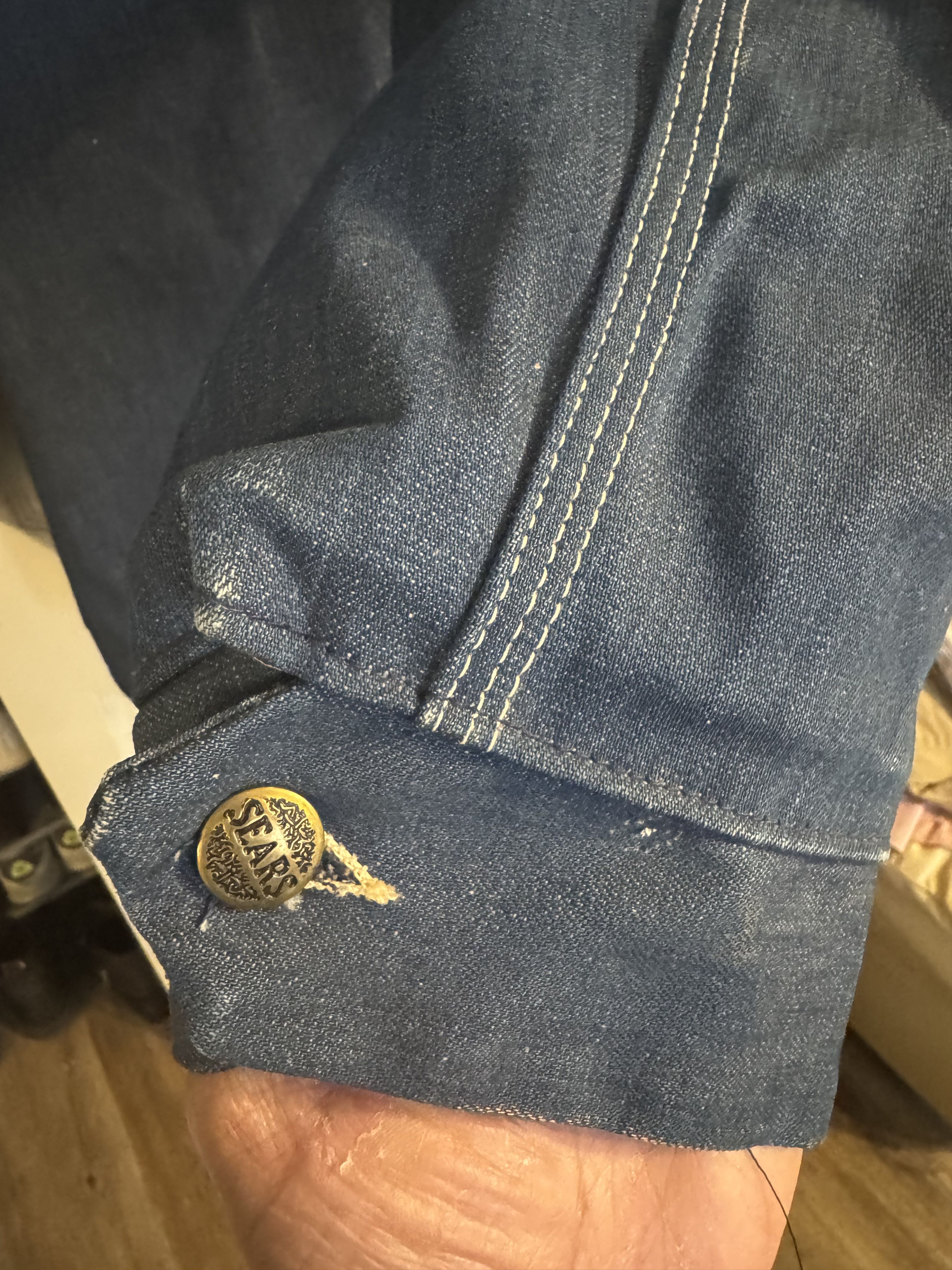 Sears Sears Work'n Leisure Denim Jacket Size US L / EU 52-54 / 3 - 3 Thumbnail