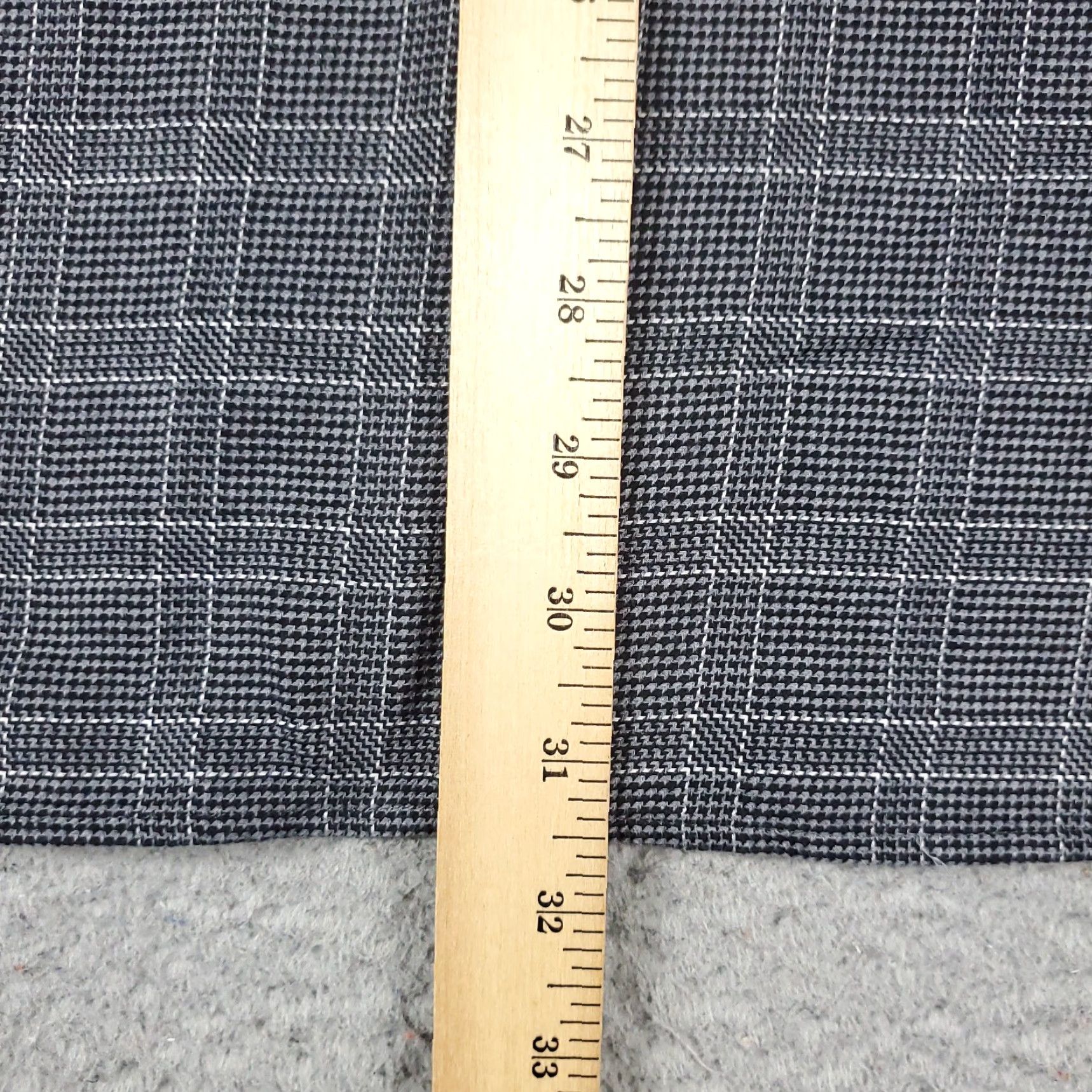 BUGATCHI Bugatchi Uomo Shirt Mens XL Gray Plaid Button-Up Long Sleeve Formal Casual Business Wearability Shirt Mens XL Gray Plaid Button-Up/Fine Cotton Size US XL / EU 56 / 4 - 4 Thumbnail