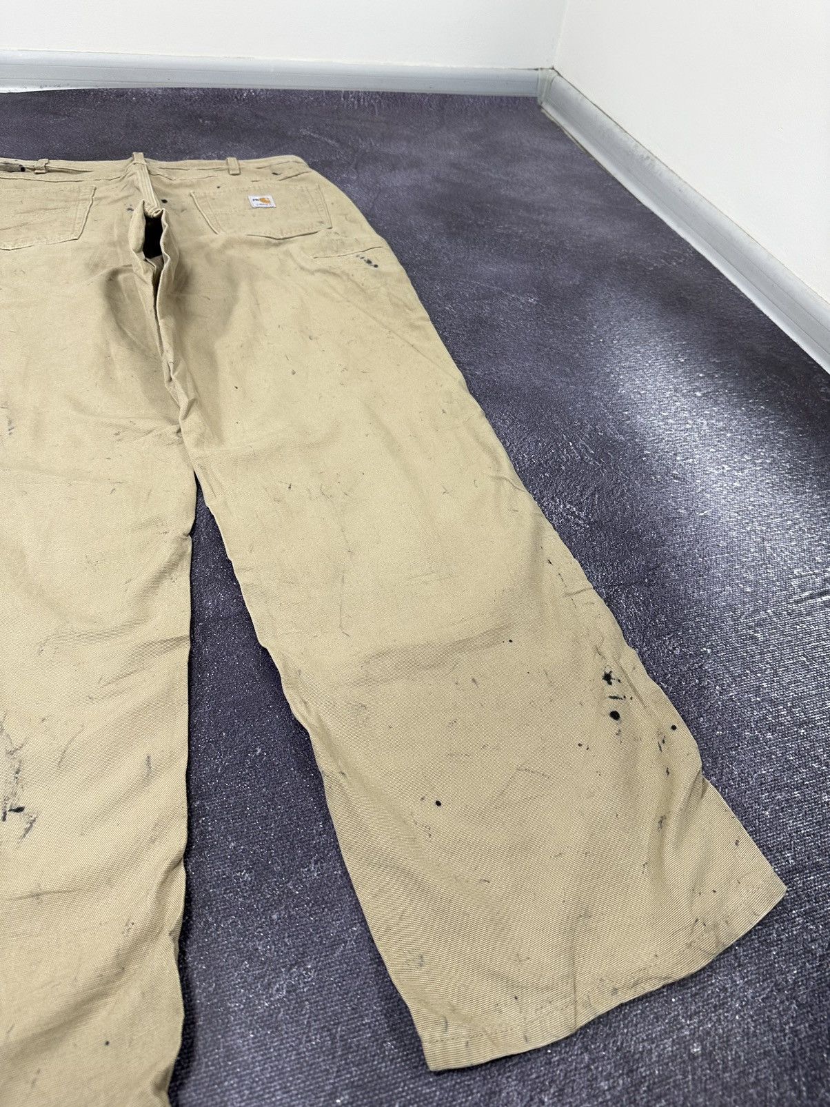 Carhartt Vintage Carhartt Flame Resistant Distressed USA Work Pants Size US 36 / EU 52 - 4 Thumbnail