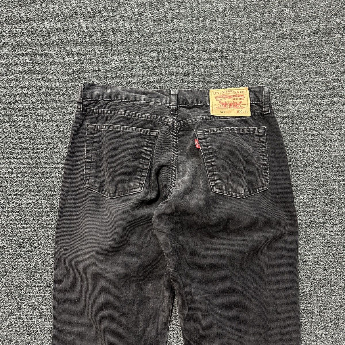 Levi's × Vintage Levis 529 Flared Corduroy Pants Size US 30 / EU 46 - 4 Thumbnail
