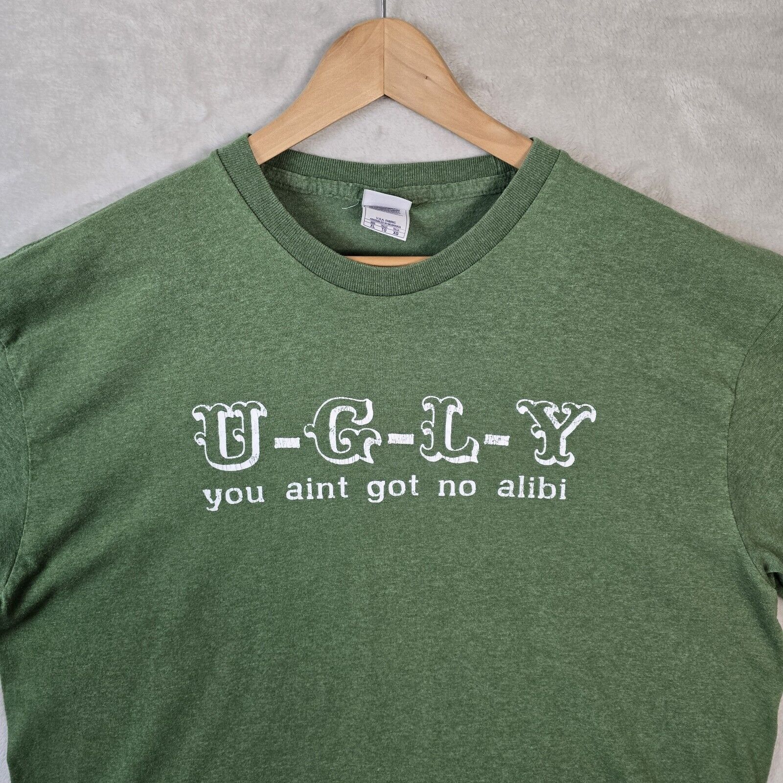 Other Vintage UGLY You Ain't Got No Alibi Shirt Size XL Y2K Funny Size US XL / EU 56 / 4 - 3 Thumbnail