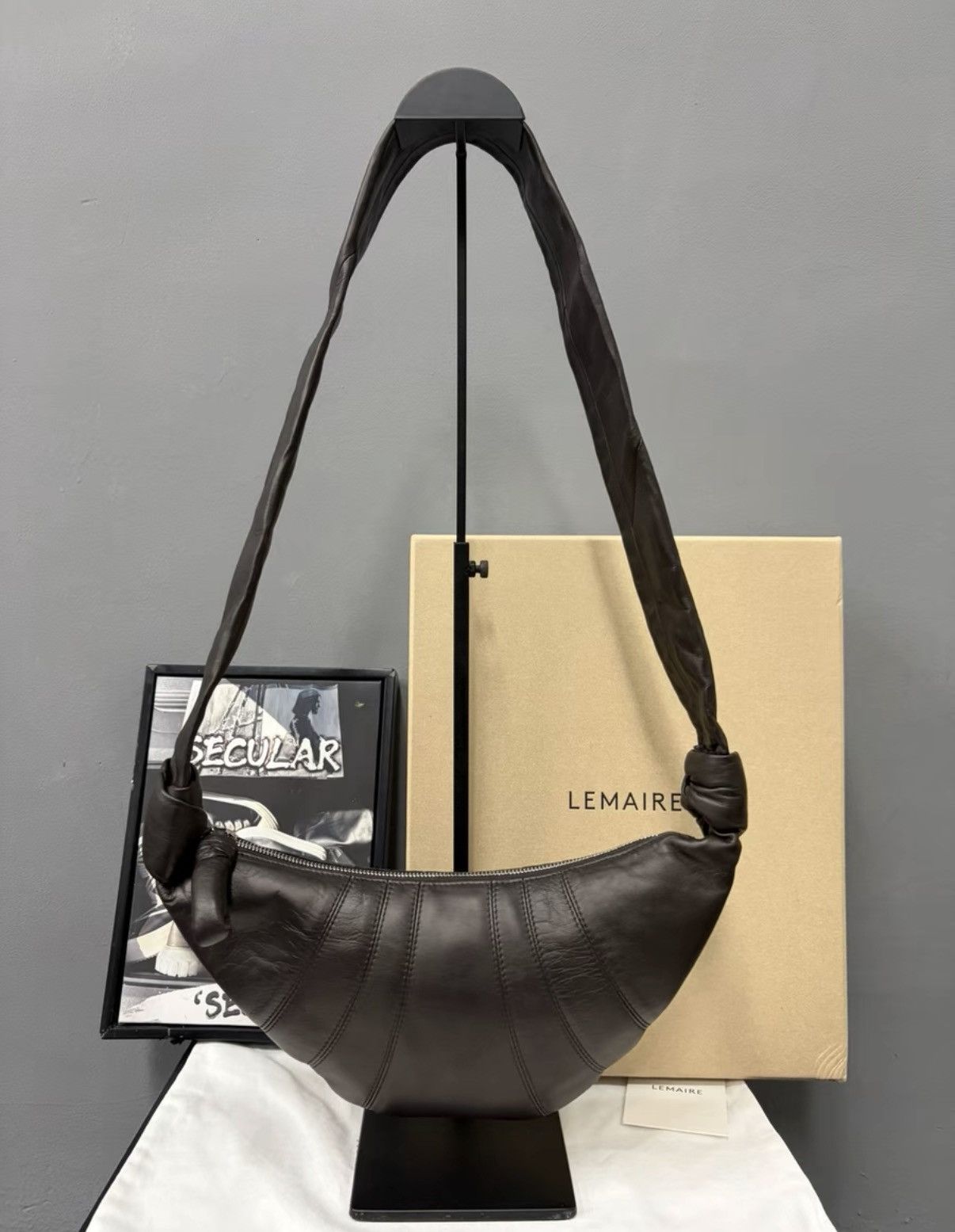 Lemaire Lemaire Small Croissant Bag K34 Size ONE SIZE - 1 Thumbnail