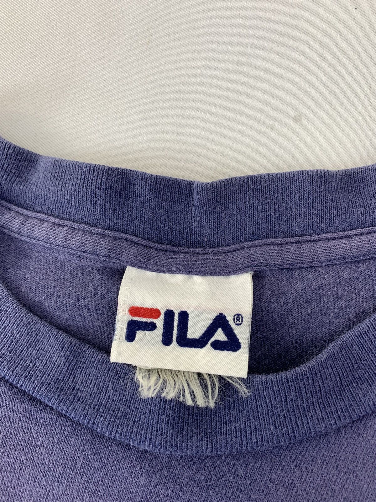 Fila 90s Fila Big F Basketball Logo Crewneck Printed Tee Size US M / EU 48-50 / 2 - 6 Thumbnail