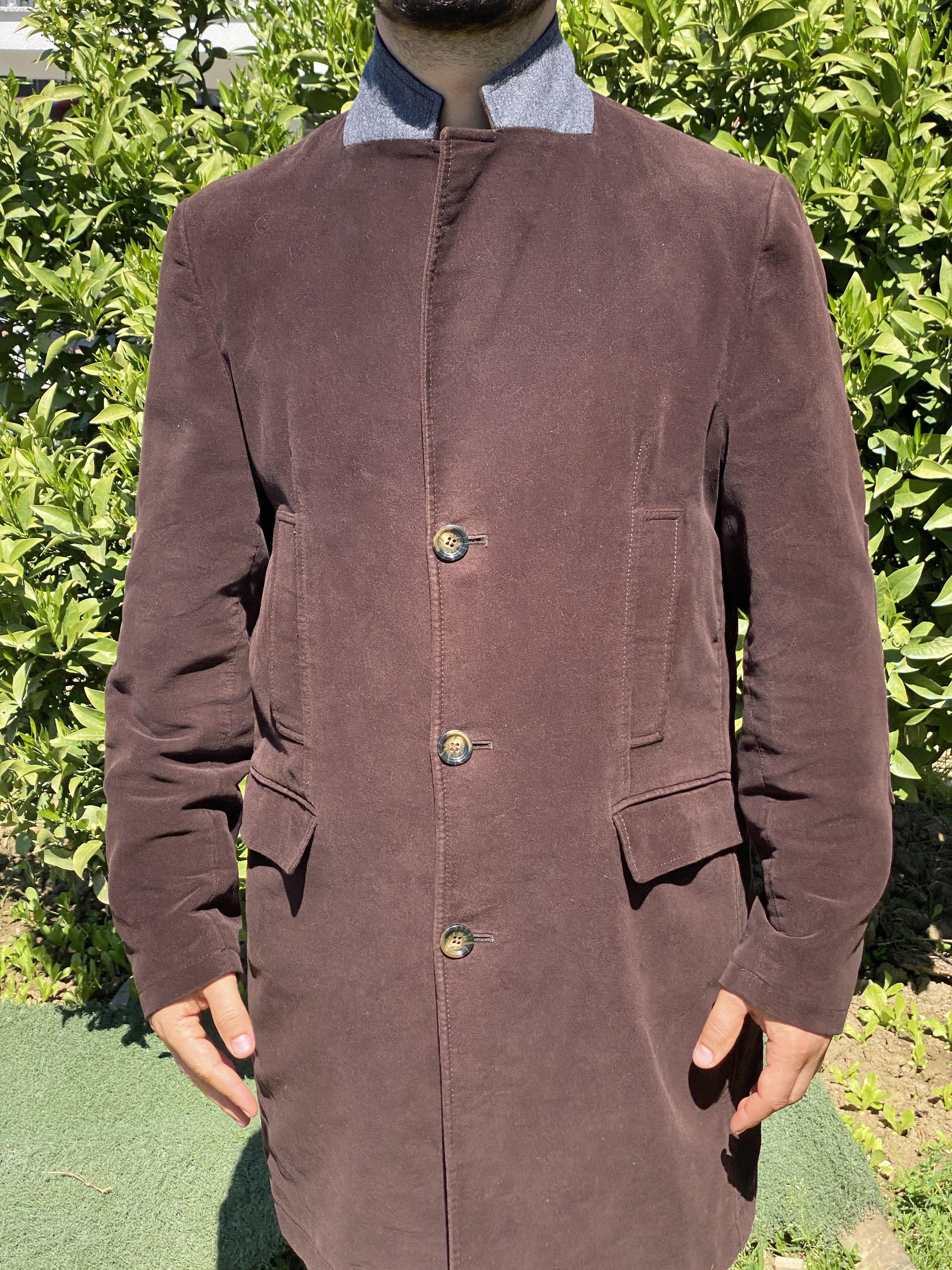 Burberry Burberry London Formal Trench Blazer Jacket Size L 52 Velvet Size US L / EU 52-54 / 3 - 1 Thumbnail