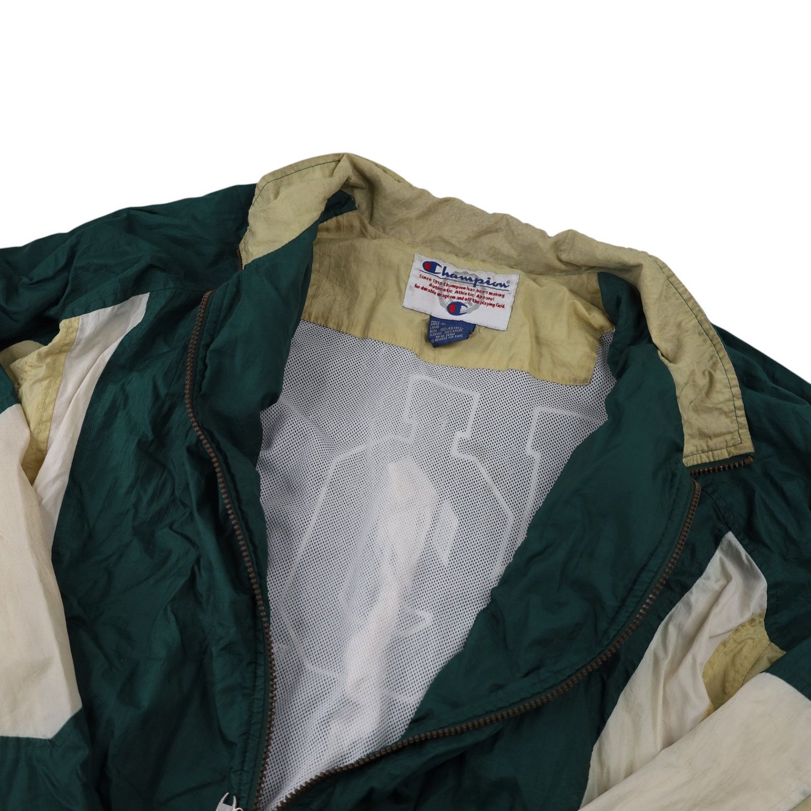 Champion × Vintage VTG Champion University of Oregon Ducks Windbreaker Jacket Size US L / EU 52-54 / 3 - 9 Thumbnail