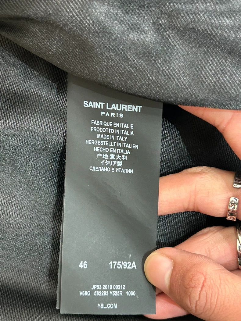 Yves Saint Laurent Saint Laurent 19 FW catwalk style sequin tube embellished v Size US S / EU 44-46 / 1 - 4 Thumbnail