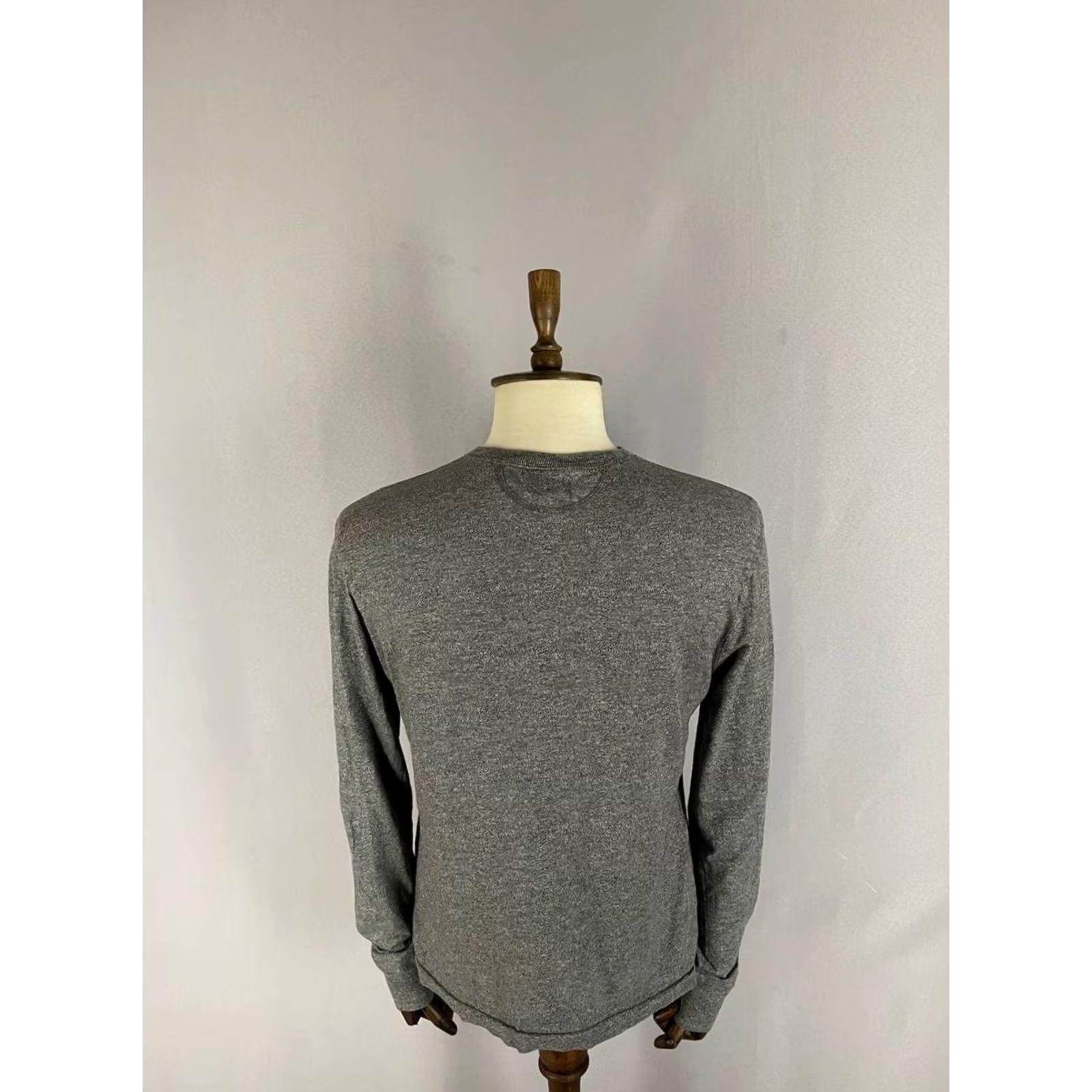 Polo Ralph Lauren Polo Ralph Lauren Mens Henley T-Shirt M Gray Cotton Long Sleeve Shirt Mens Size US M / EU 48-50 / 2 - 2 Thumbnail