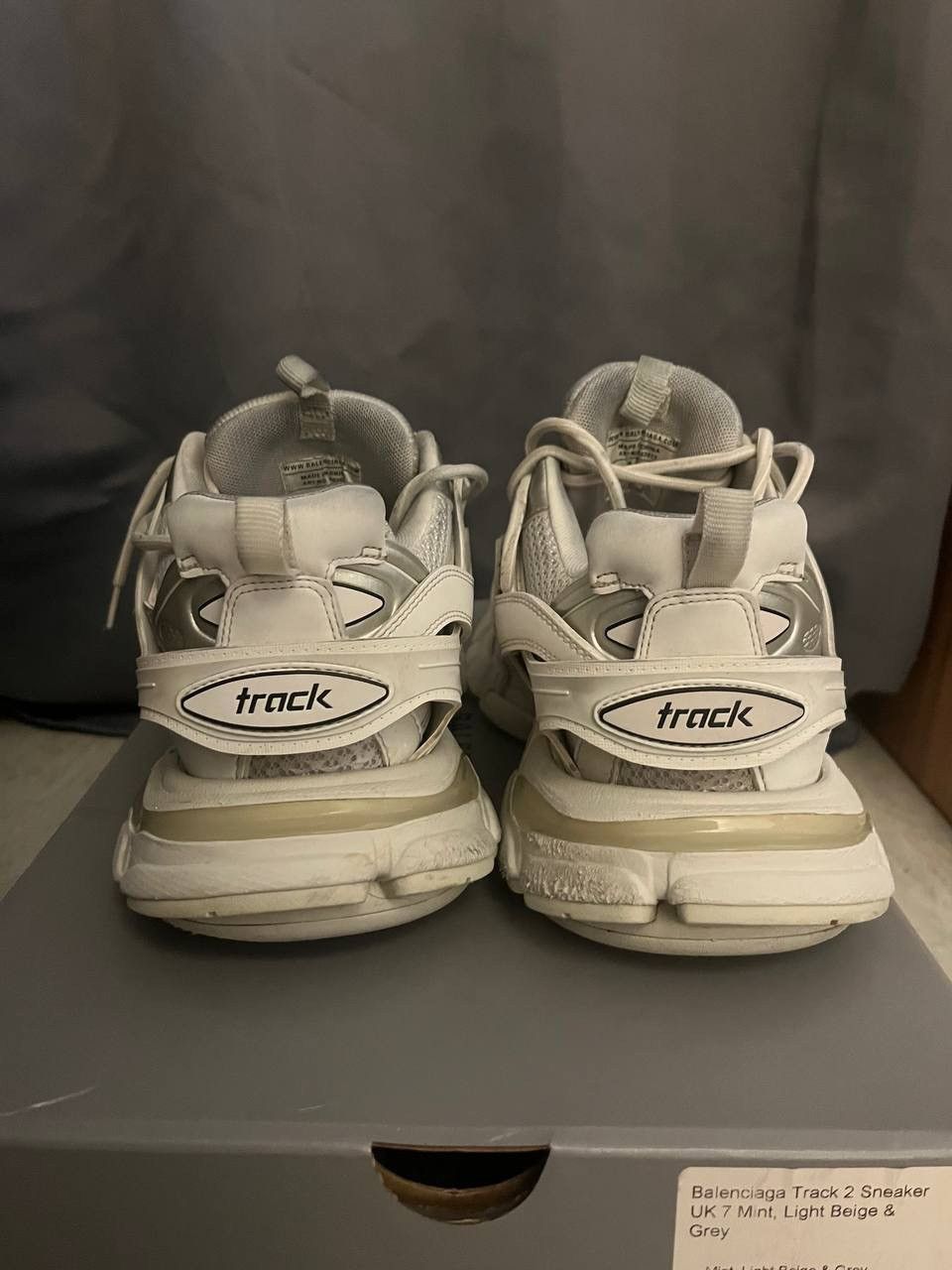 Balenciaga Balenciaga Track white Size US 9 / EU 42 - 5 Thumbnail