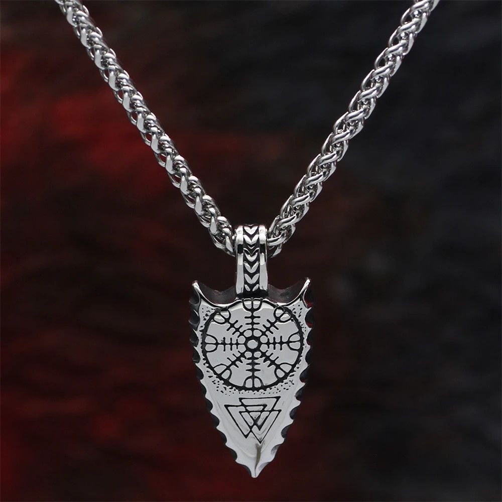 Other Vintage Norse Compass Spear Necklace Size ONE SIZE - 4 Thumbnail