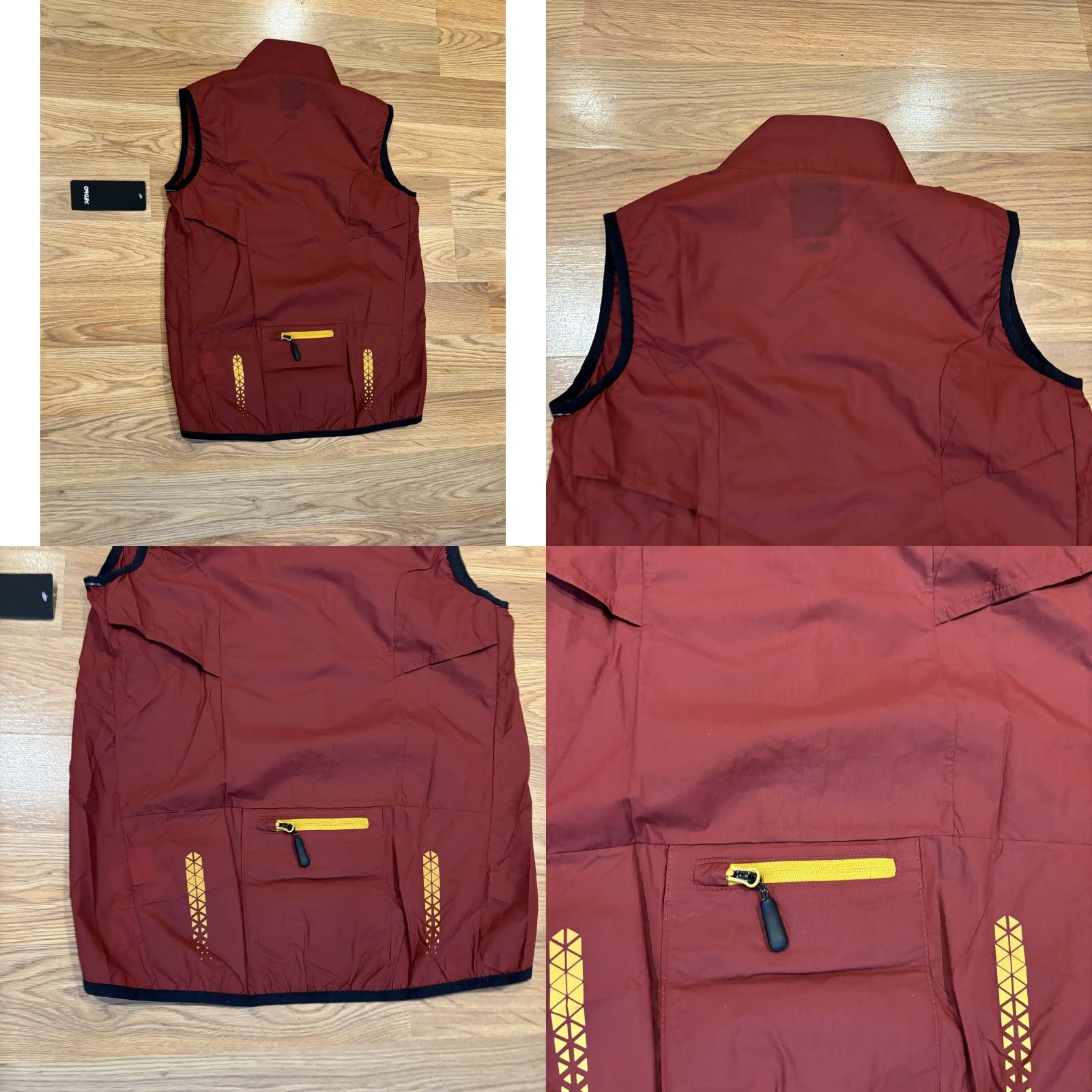 Oakley Oakley Vest Iron Red Full Zip Golf Athletic Embroidered Logo Men’s Size Small Size US S / EU 44-46 / 1 - 8 Thumbnail